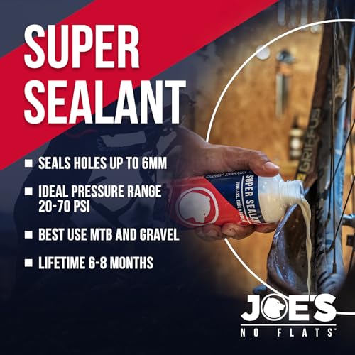 Detalle 2 de Joes Tubeless MTB | Líquido antipinchazos 1 L de Joe's No Flats – sellado rápido para tubeless, tubular e inner-tubes