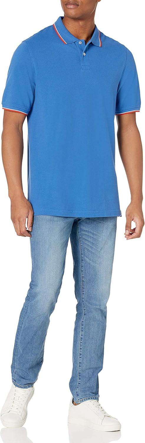 Thumbnail 4 de Amazon Essentials Men's Regular-Fit Short-Sleeve Cotton Piqué Polo Shirt (Available in Big and Tall)