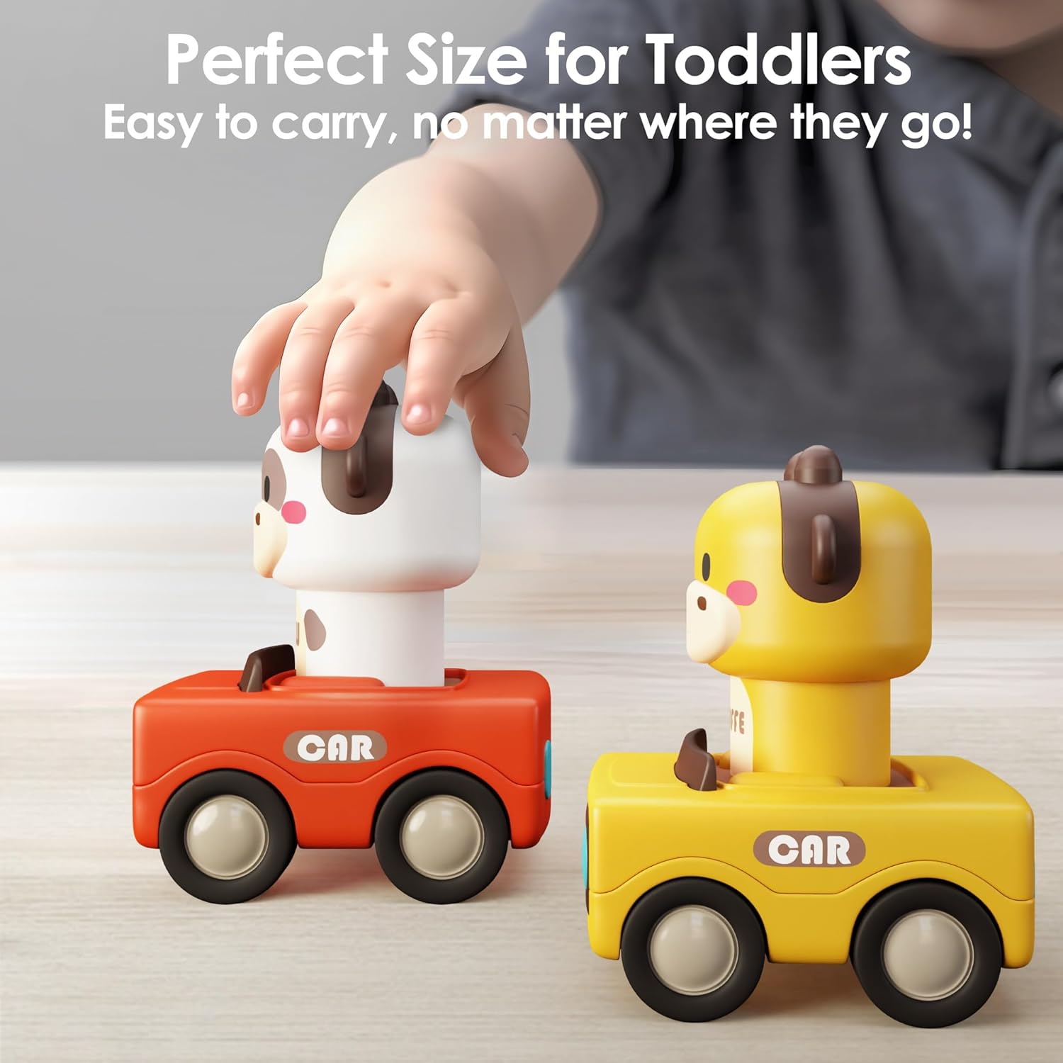 Thumbnail 4 de iPlay iLearn Press-to-Go Baby Racing Cars 1