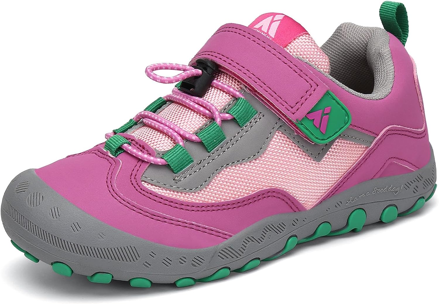 Detalle de Mishansha Kids Hiking Boots: Breathable, Protective, and Ready for Outdoor Adventures
