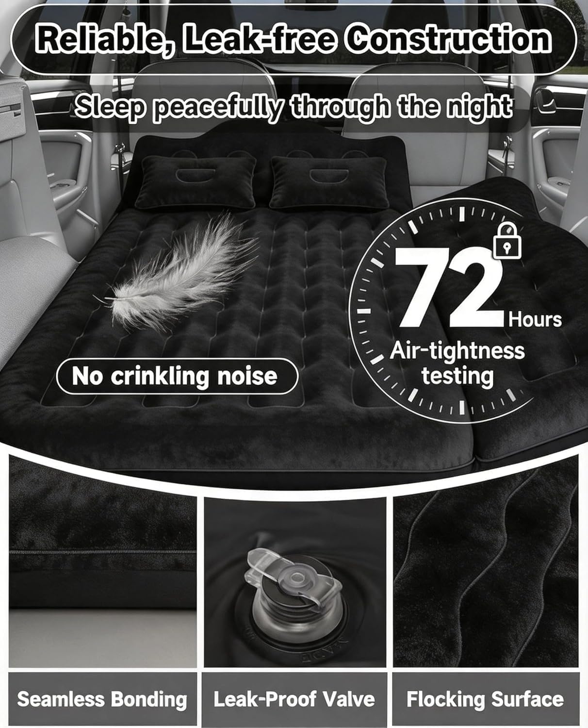 Detalle de Umbrauto Car Air Mattress PVC