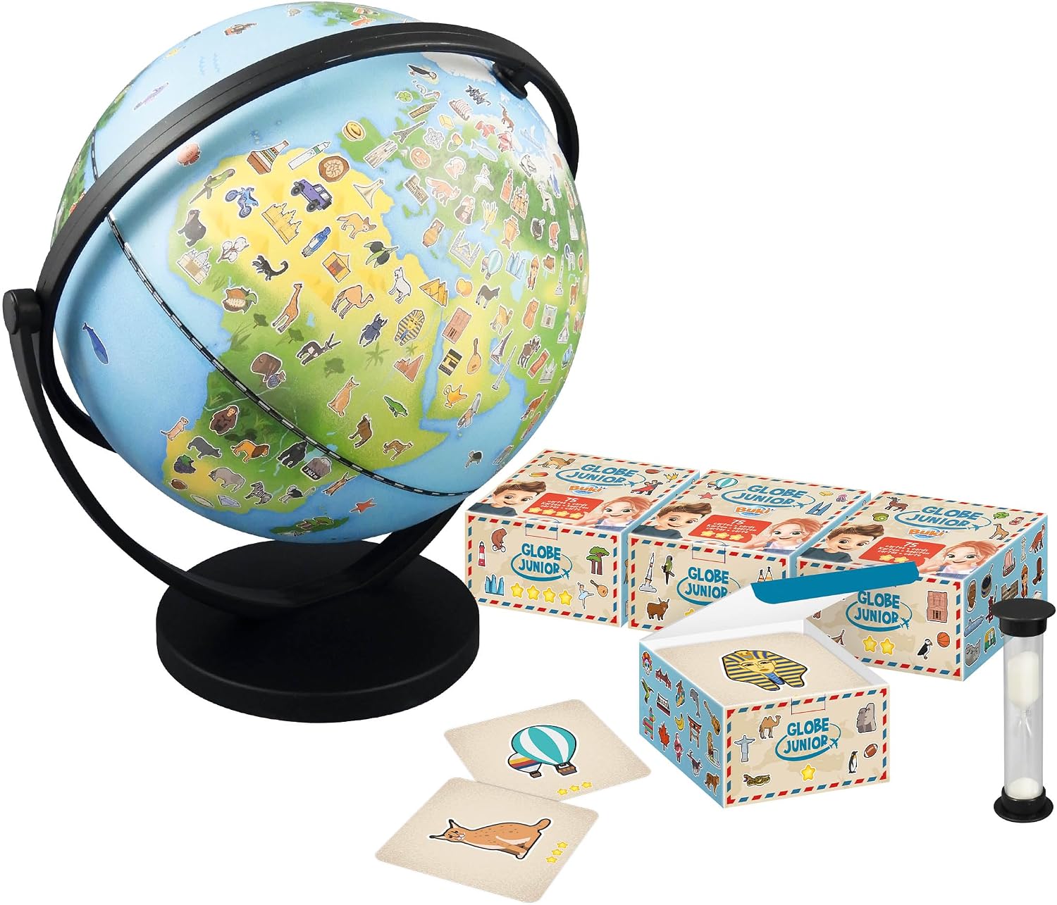 Thumbnail 2 de Globe Junior – globe éducatif 20 cm avec 300 cartes pour des découvertes ludiques