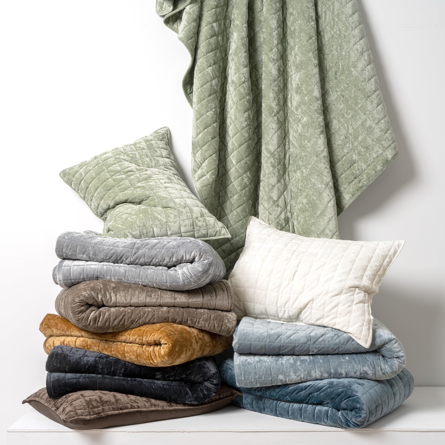 Thumbnail 6 de RECYCO King Velvet Duvet Set