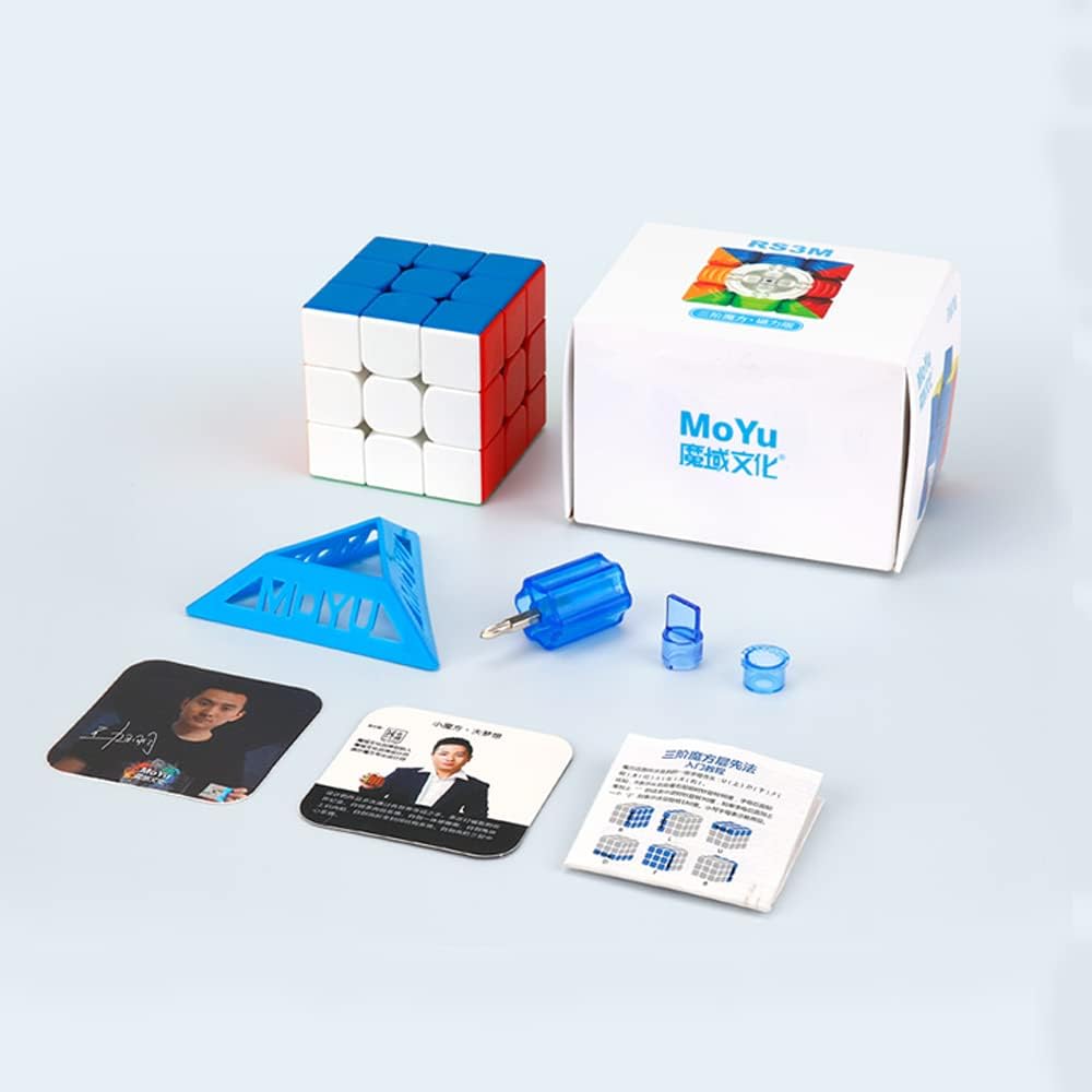 Thumbnail 2 de EACHHAHA Magnetischer MOYU RS3M 3x3 Speed Cube – Präzise, magnetisch, ideal fürs Training