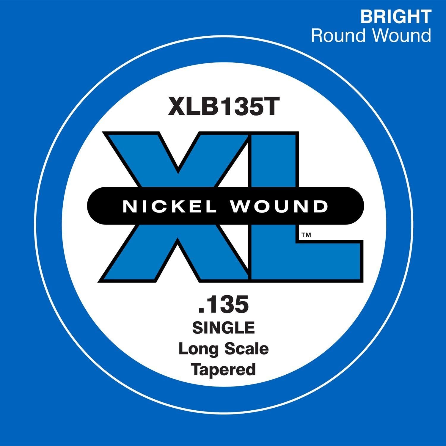 Thumbnail 1 de D’Addario XLB165T Nickel Wound Bass-Einzelsaite, Long Scale (165 Gauge) – tapered