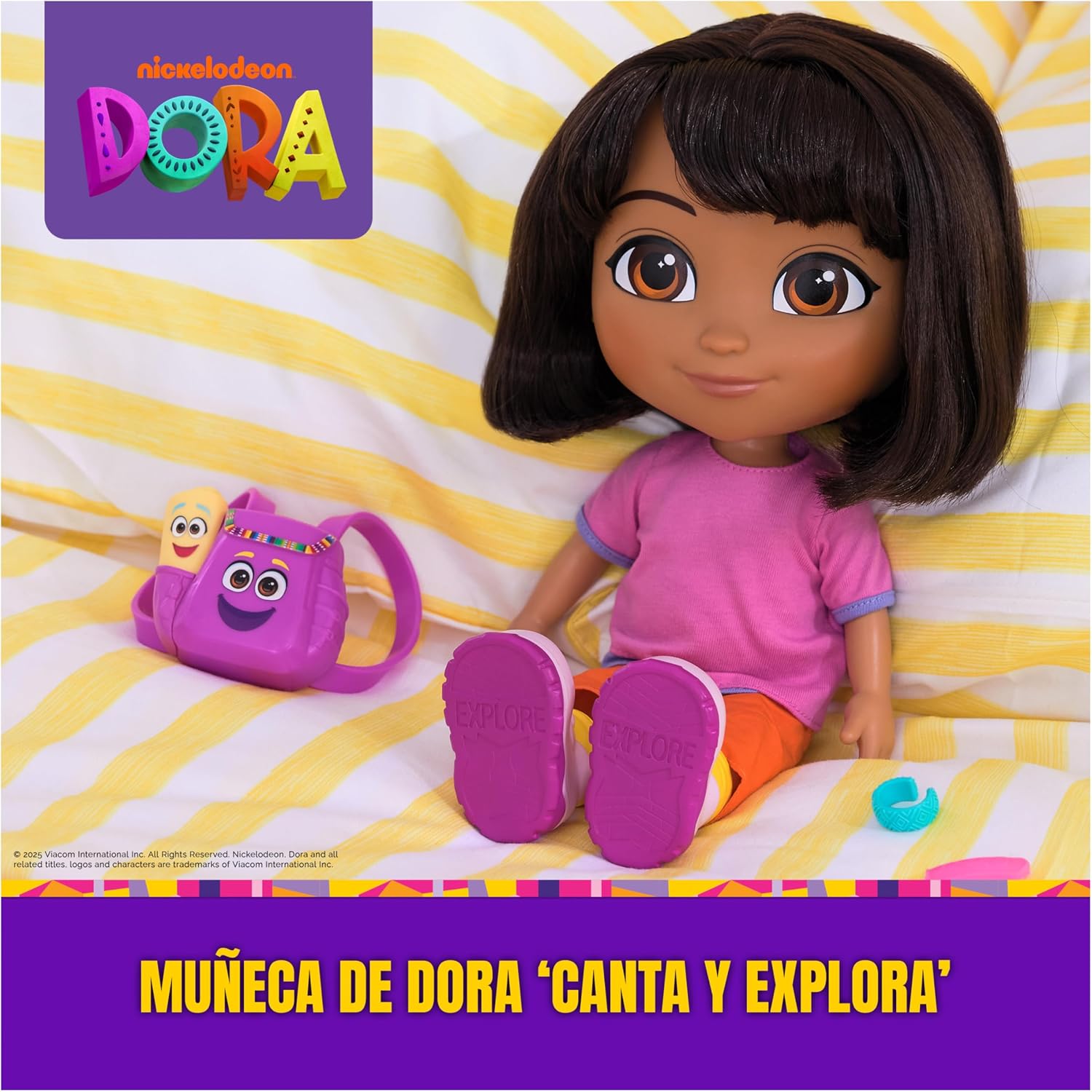 Thumbnail 1 de DORA LA EXPLORADORA - Muñeca Dora Canta y Explora con Canciones, Sonidos y Frases Bilingües