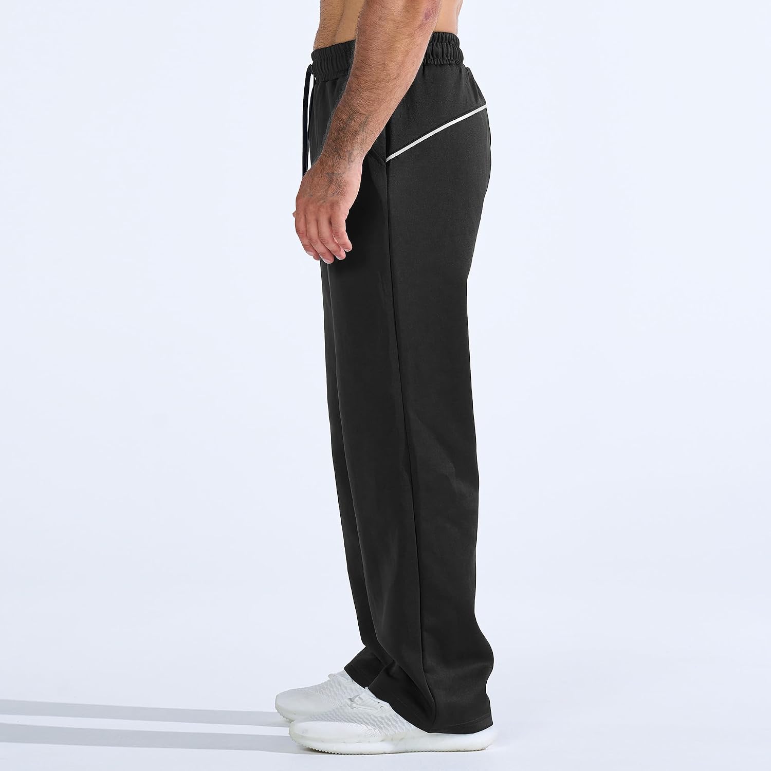 Thumbnail 1 de BROKIG Mens Oversized Gym Tracksuit Bottoms