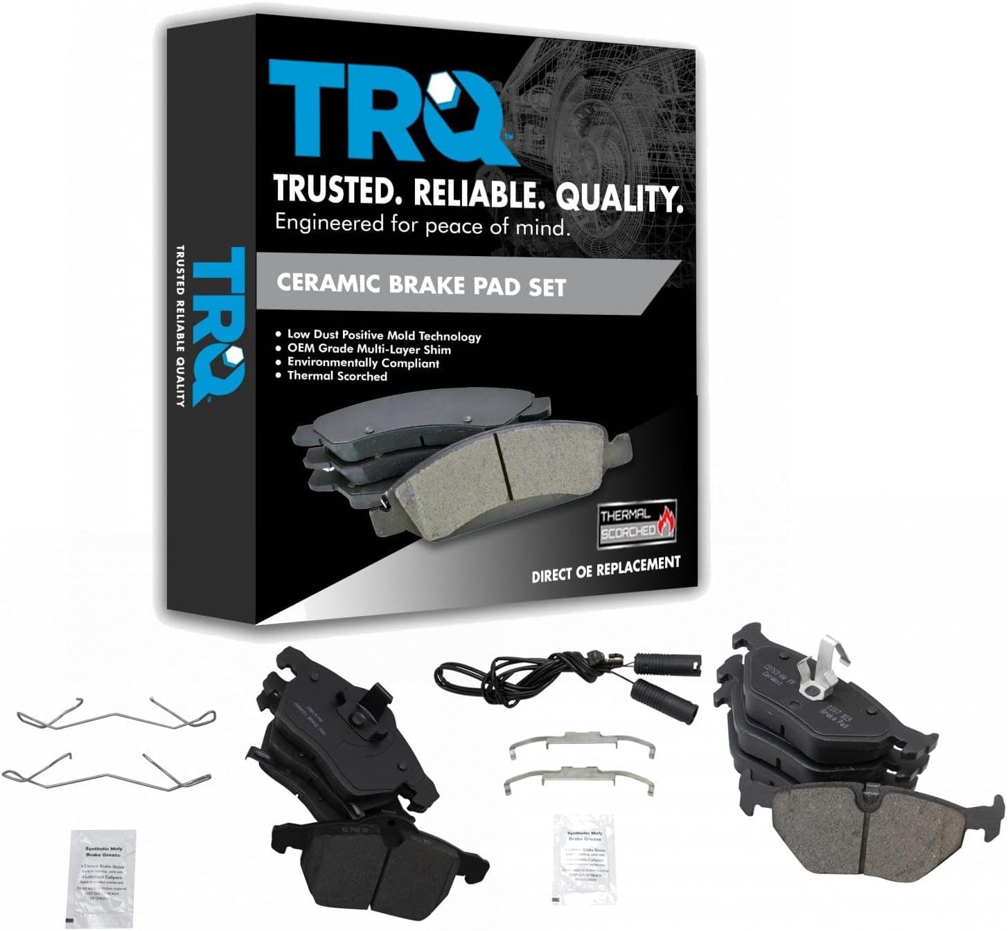 Detalle de TRQ Ceramic Brake Pads