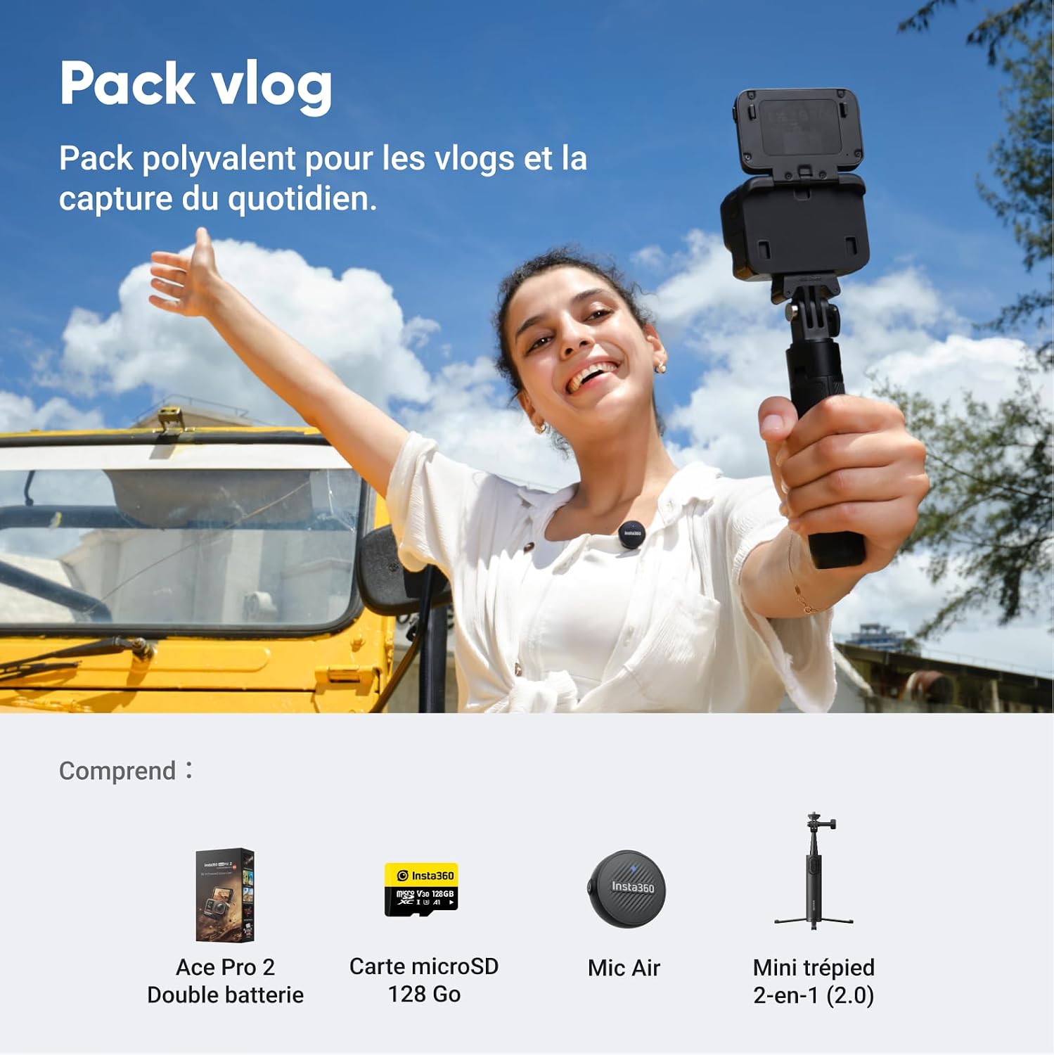 Detalle 2 de Insta360 Ace Pro 2 8K Caméra d’action