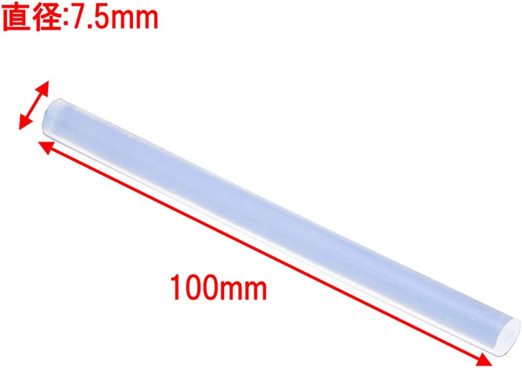 Detalle de 高儀 EARTH MAN グルースティック 透明 φ7.5mm×100mm・正味430g