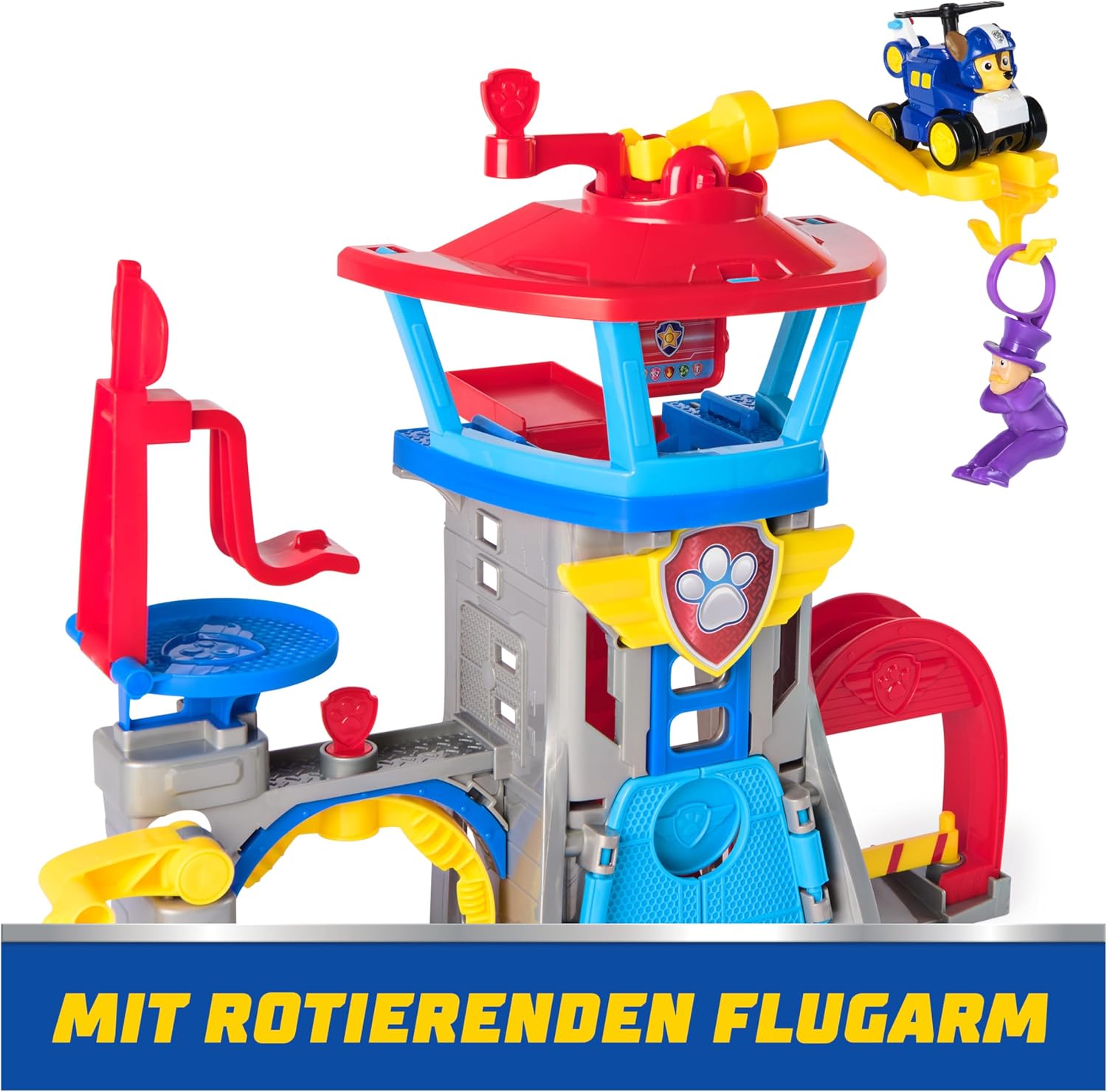 Detalle de PAW PATROL Air Rescue Flughafen Tower 30 cm