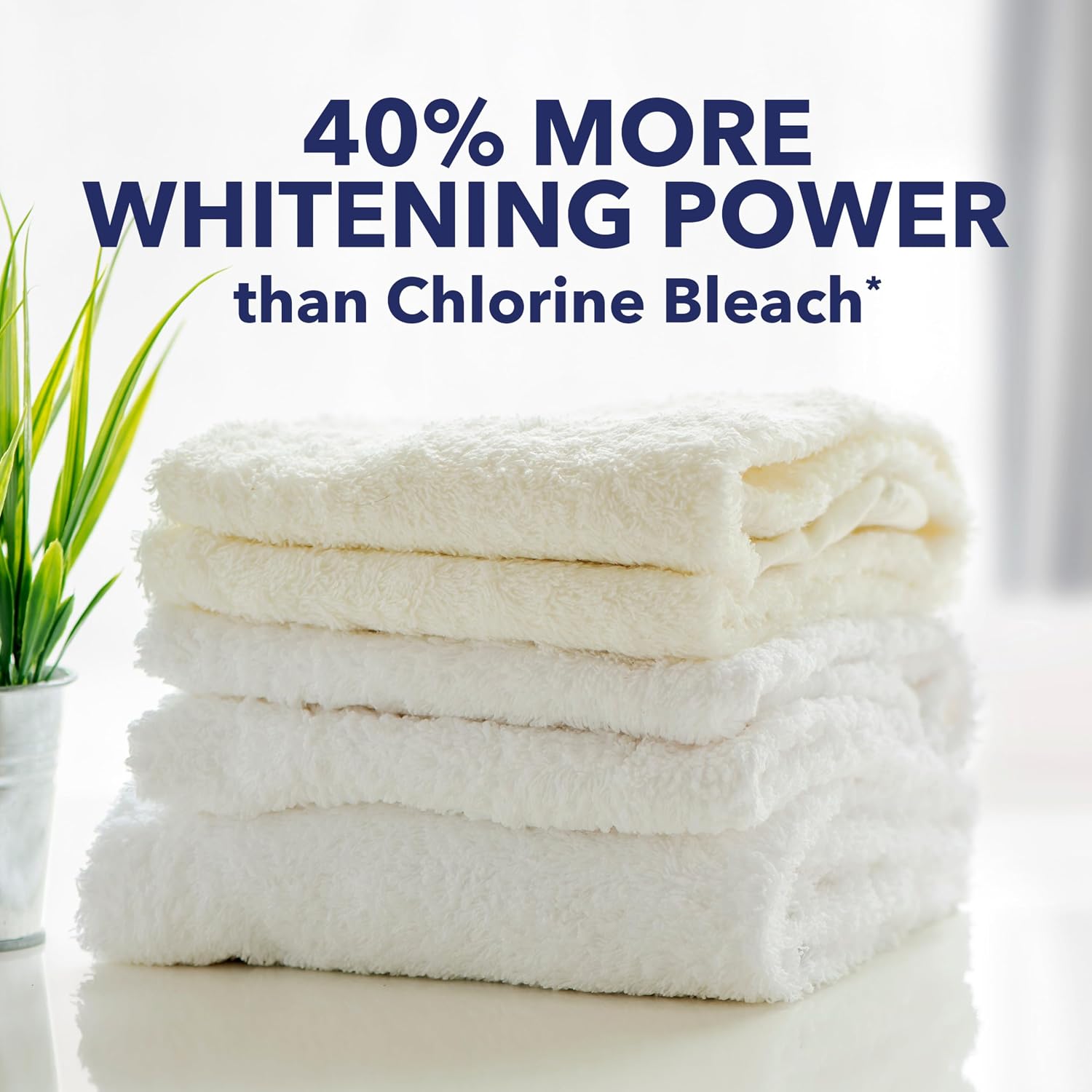 Detalle de OxiClean White Revive Laundry Whitener and Stain Remover Powder (5 lb) – Chlorine-Free Whitening and Stain Removal