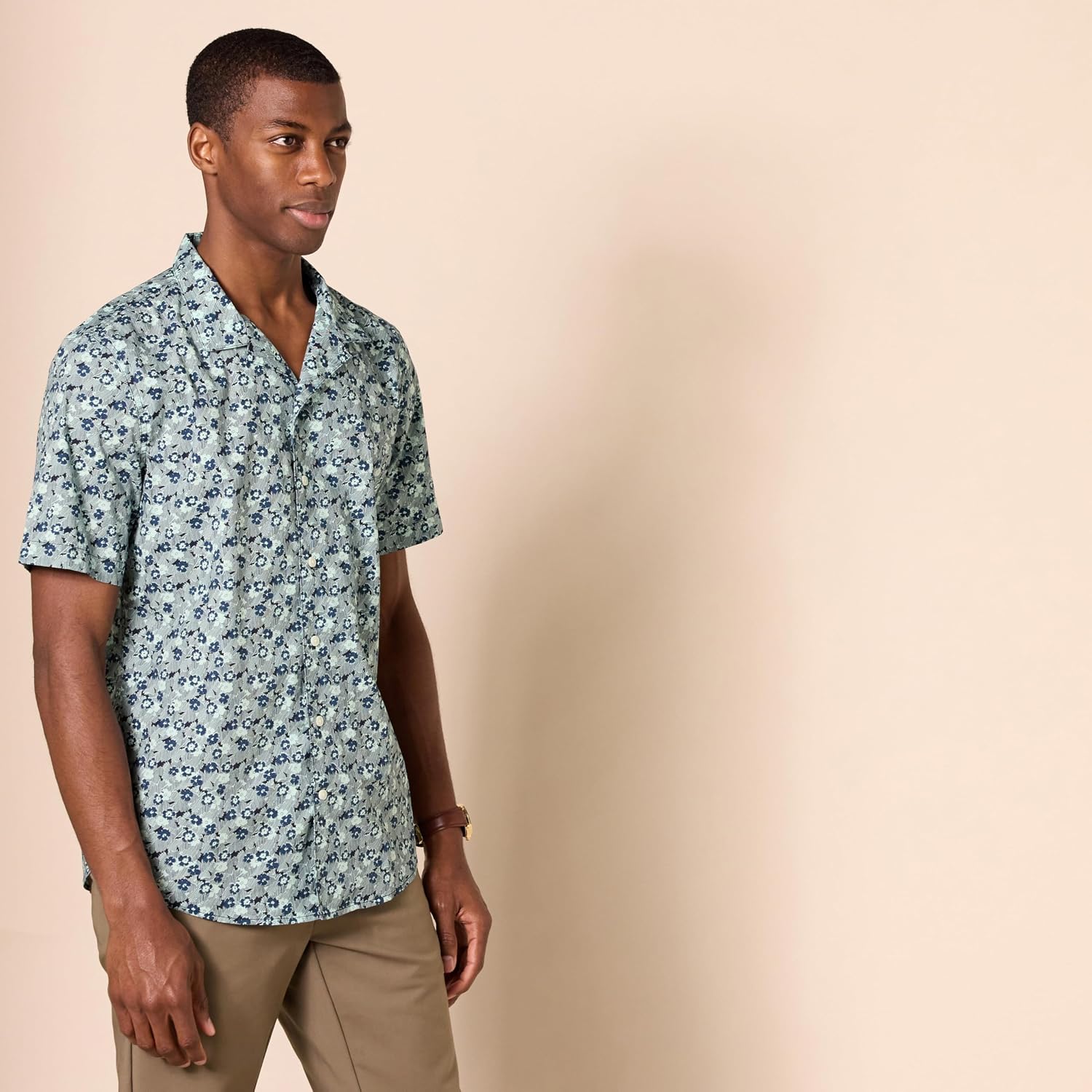 Detalle 2 de Men's Vacation Resort Shirt with 2% stretch