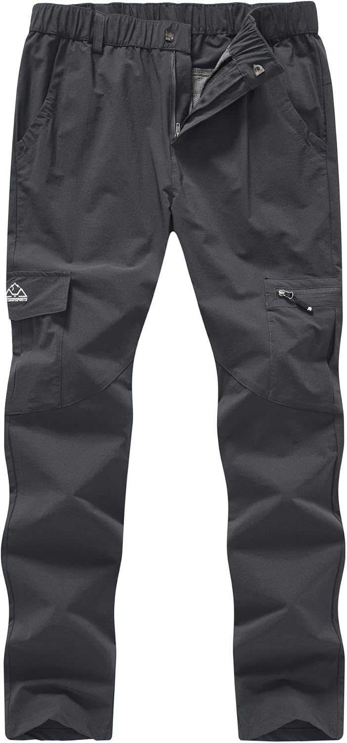 Detalle 2 de YSENTO Women’s Hiking Pants: Lightweight Stretch Quick-Dry UPF 50+ Cargo Pants (6 Pockets)