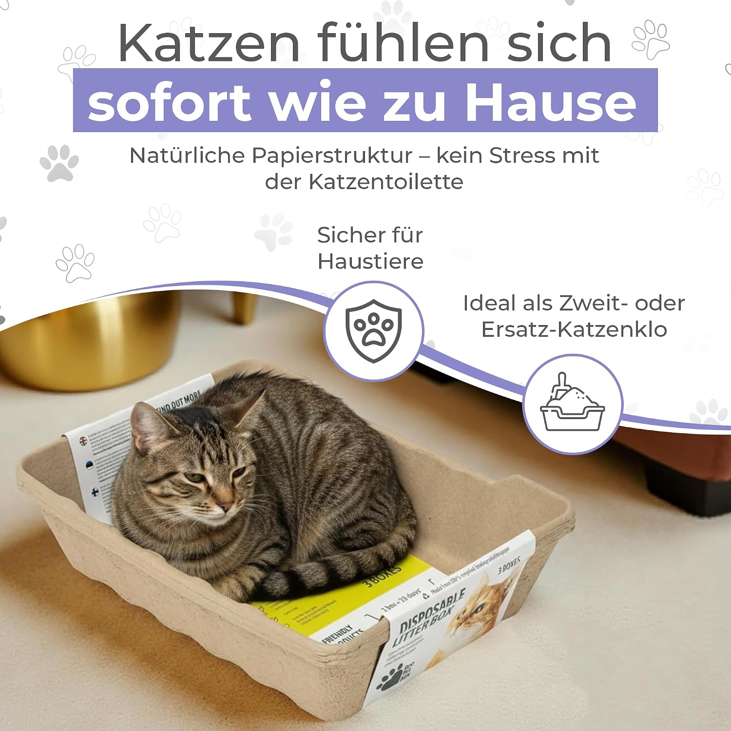 Detalle 2 de Enviro Works Eco Pet Box lot de 3 bacs jetables