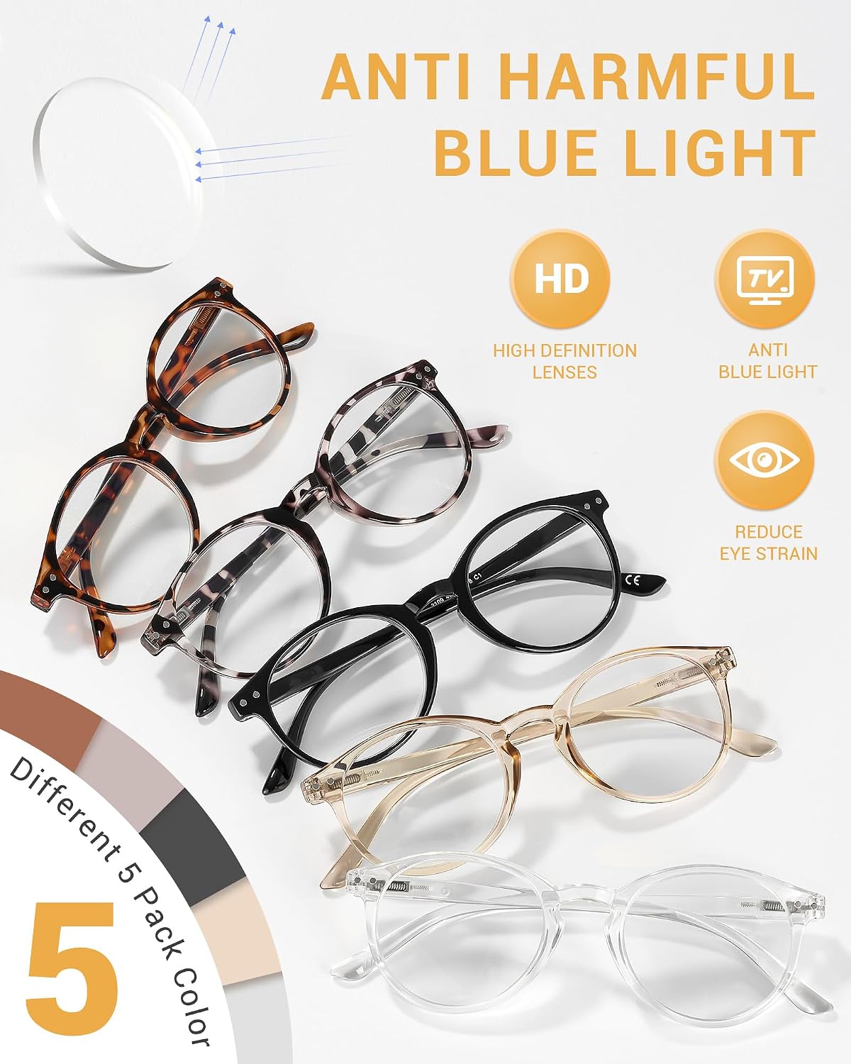 Detalle de JOLISU Reading Glasses, 2.0