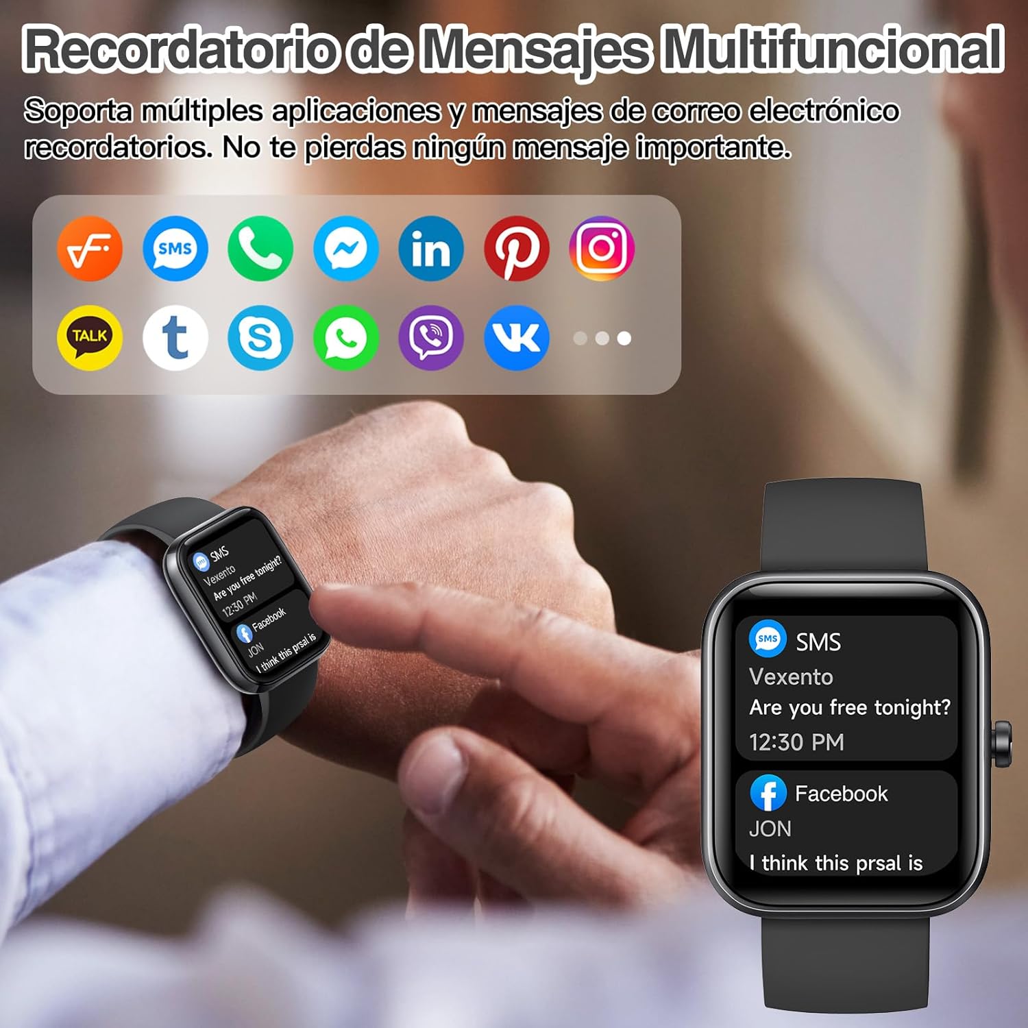 Thumbnail 2 de Konitee Reloj Inteligente 110 Modos
