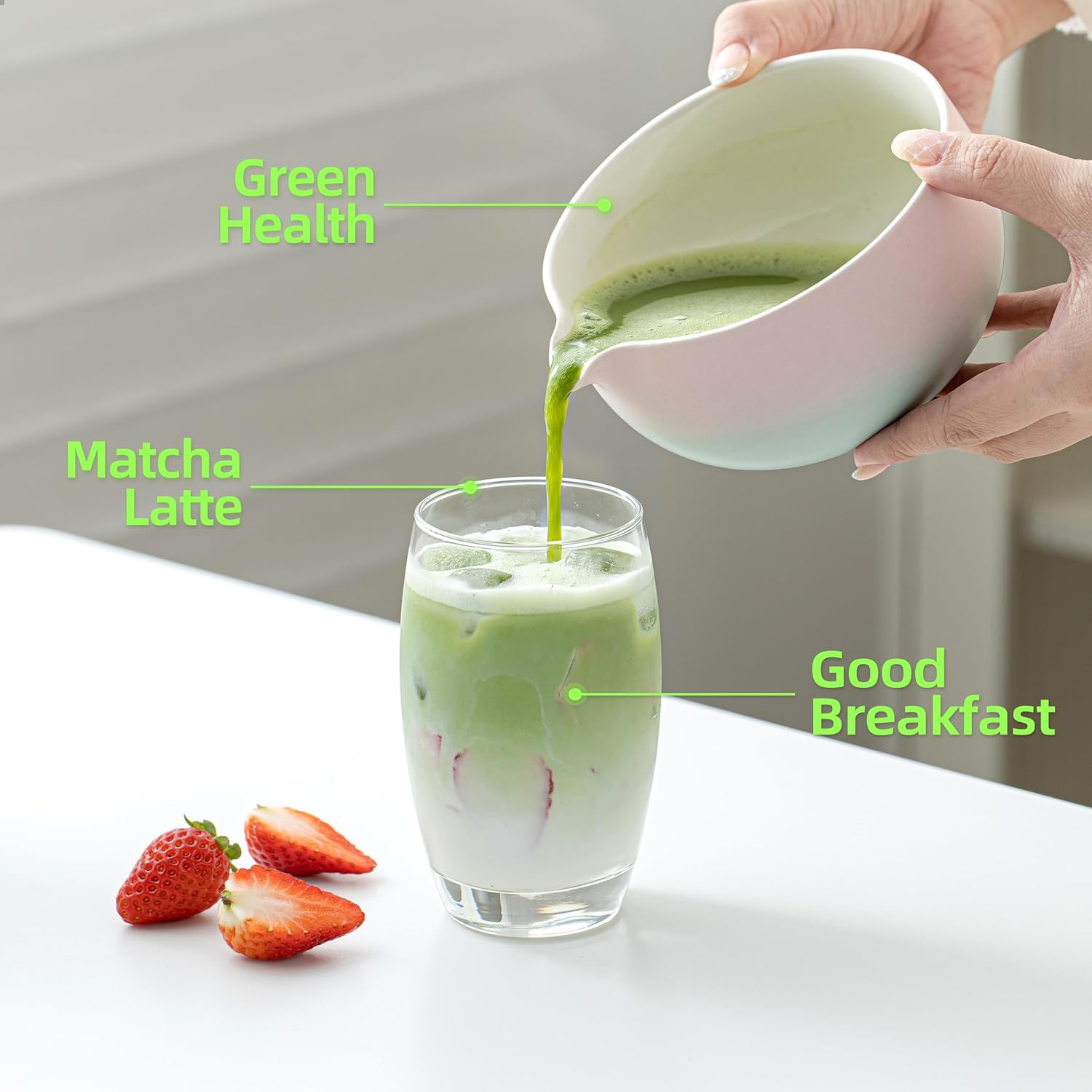 Detalle 2 de TEANAGOO Matcha Set 7-teilig 🍵