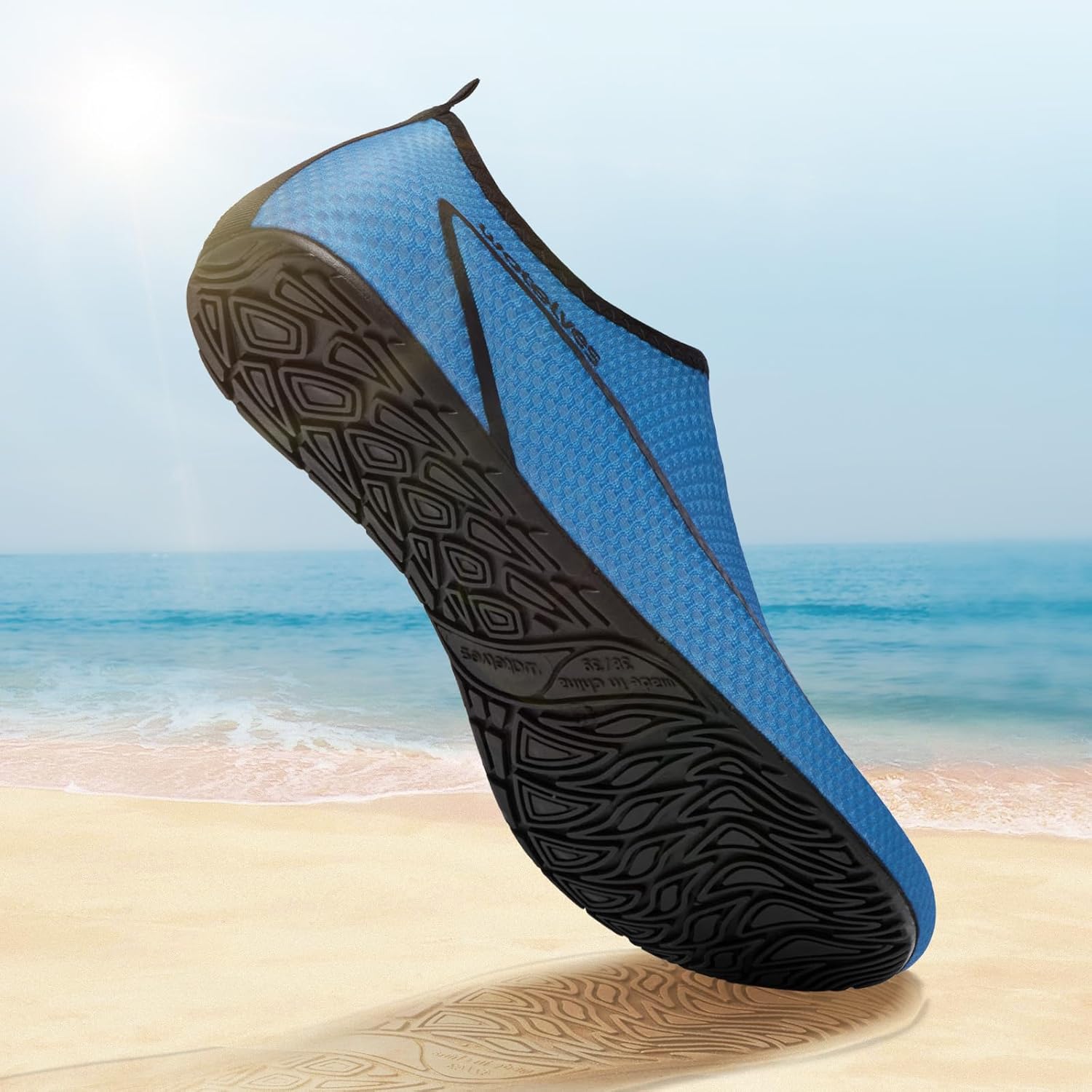 Thumbnail 1 de Swim Water Shoes Aqua Socks Barefoot for Sea, Beach, Pool – Unisex