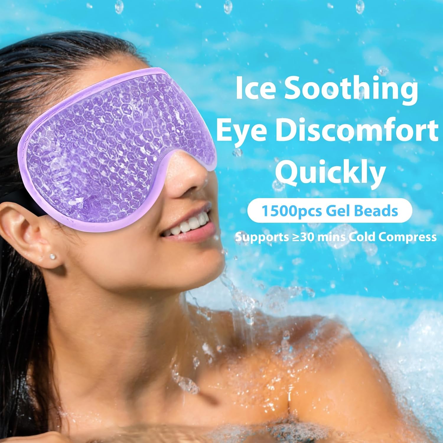 Thumbnail 4 de BeeVines Cooling Eye Mask Pack of 2 30 Minuten