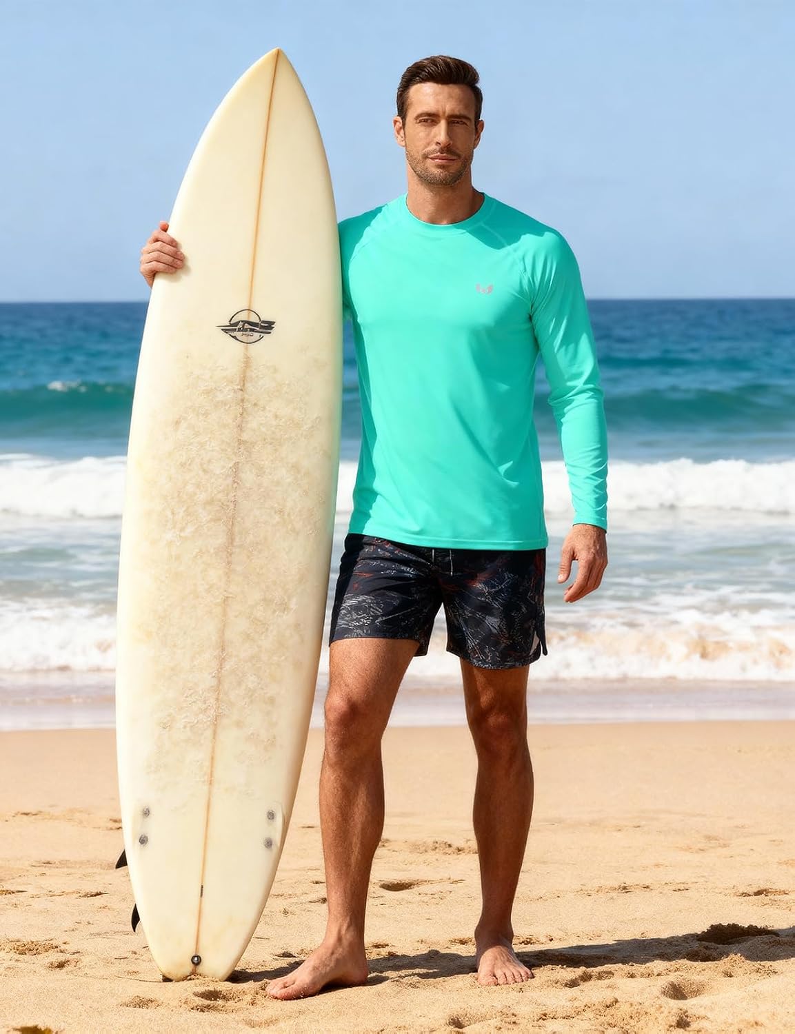 Detalle de Corna Men's Long-Sleeve Sun Shirt