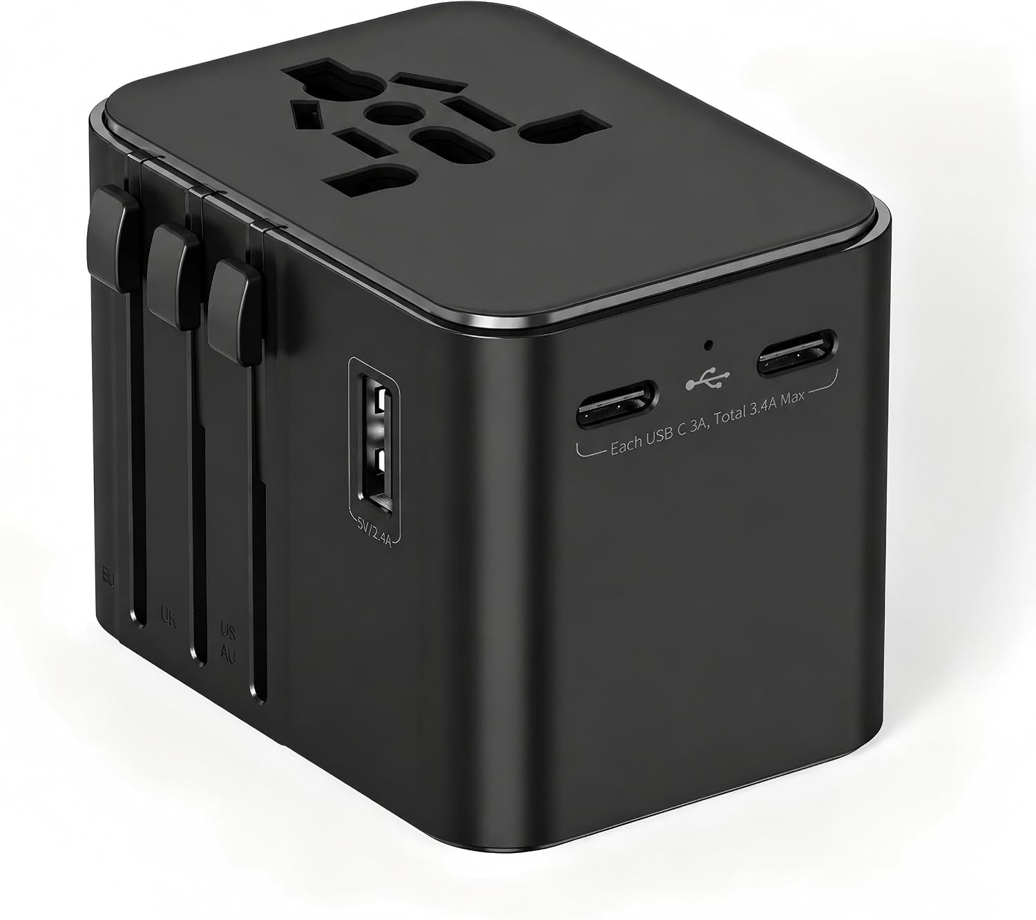 Thumbnail 6 de Universal Reiseadapter 2025 mit 2 USB‑A 2 USB‑C 🌍