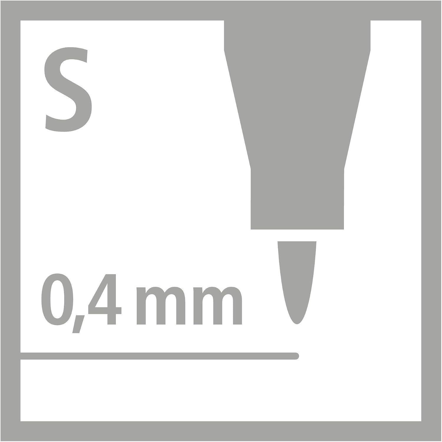 Thumbnail 5 de STABILO OHP permanentpenna, supertunn 0,4 mm, 8 blandade färger