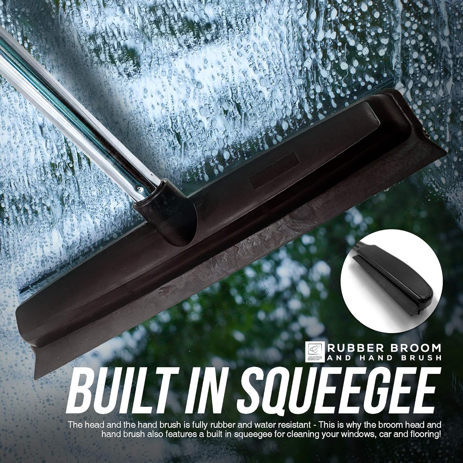 Thumbnail 4 de Rubber Broom Long Handle for Pet Hair