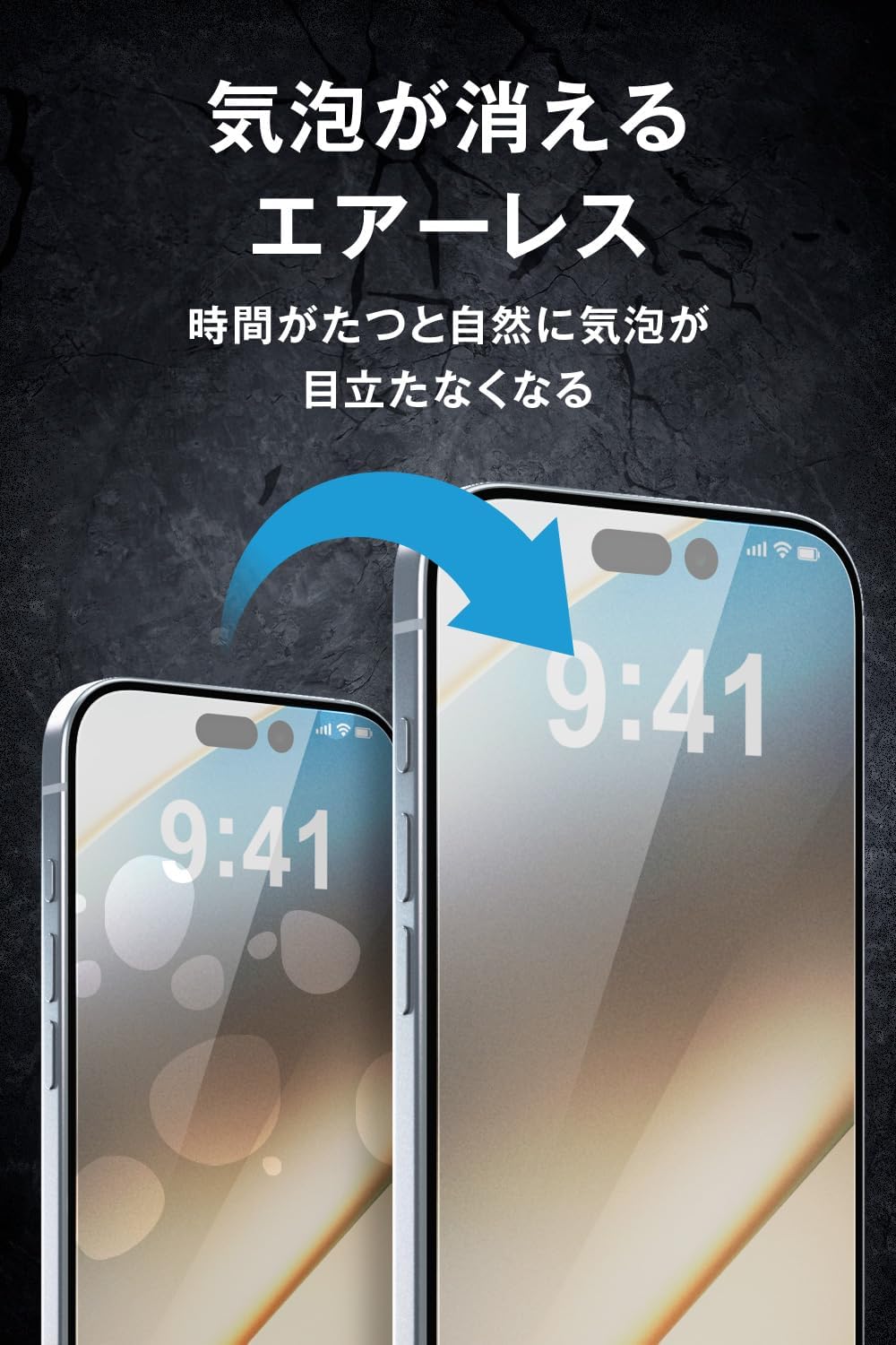 Thumbnail 6 de エレコム PMWA25CFLGZT2 iPhone 17 Pro用ZEROSHOCKガラスフィルム、2枚入り・光沢・貼り付けツール付き