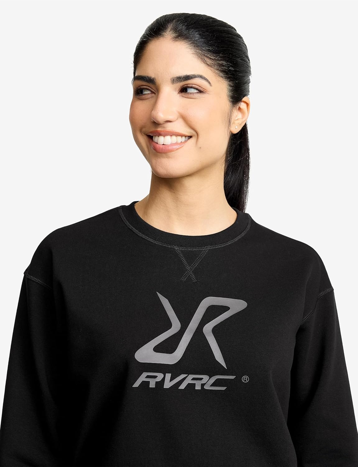 Thumbnail 3 de RevolutionRace RVRC Sweatshirt da Donna – Felpa senza cappuccio, morbida e versatile