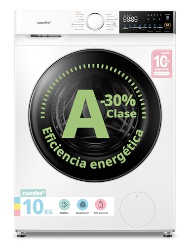 Imagen de COMFEE' Lavadora 10 KG CF10EWP07W: eficiencia A-30% y lavado inteligente a tu alcance en OfertitasTOP