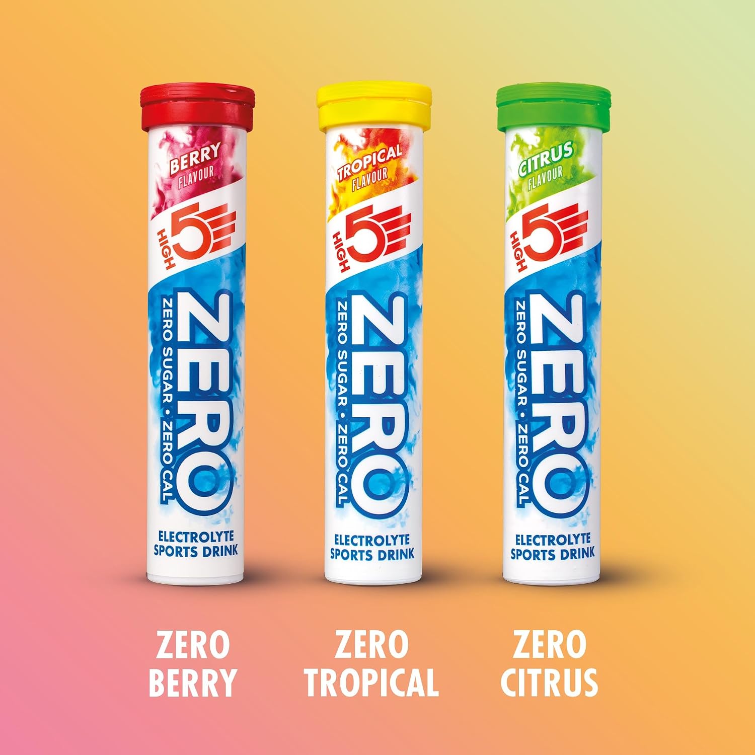 Thumbnail 5 de HIGH5 Zero Electrolyte Hydration Tablets, Mixed Flavours (60 Tablets)