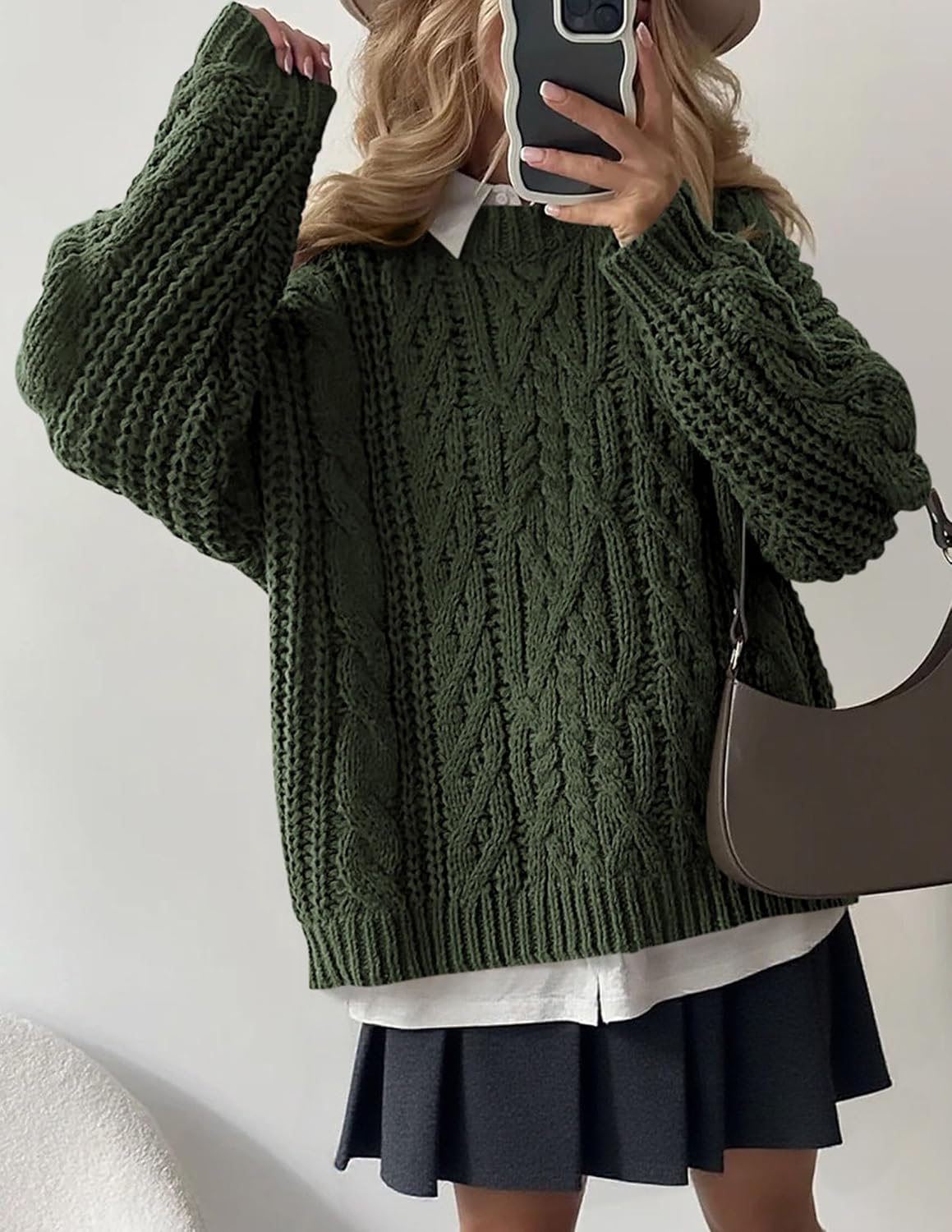 Thumbnail 2 de PRETTYGARDEN Oversized Fall Sweater