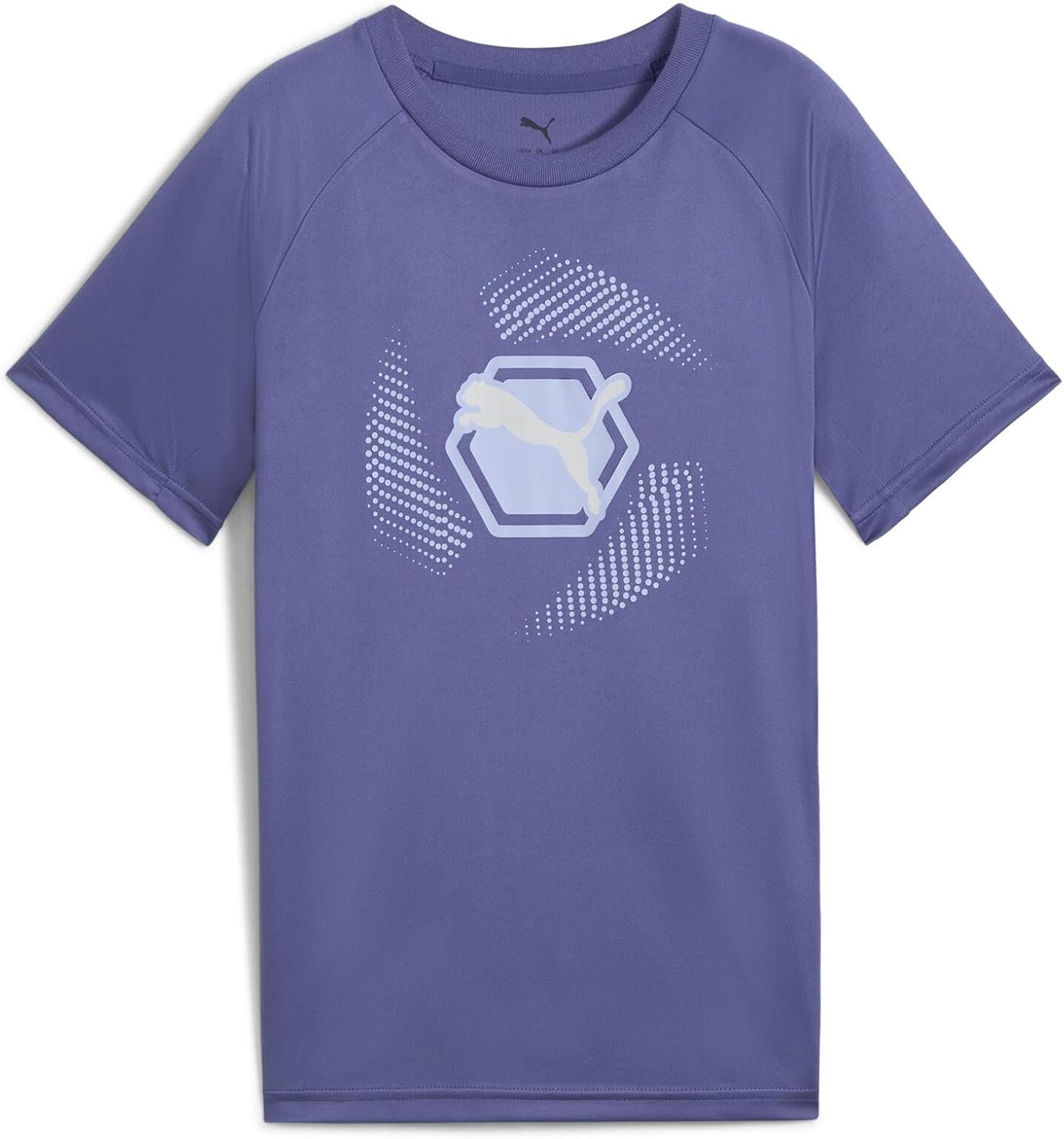 Detalle de PUMA 687748 ACTIVE SPORTS グラフィック ポリTシャツ ボーイズ 吸水速乾・背面メッシュ