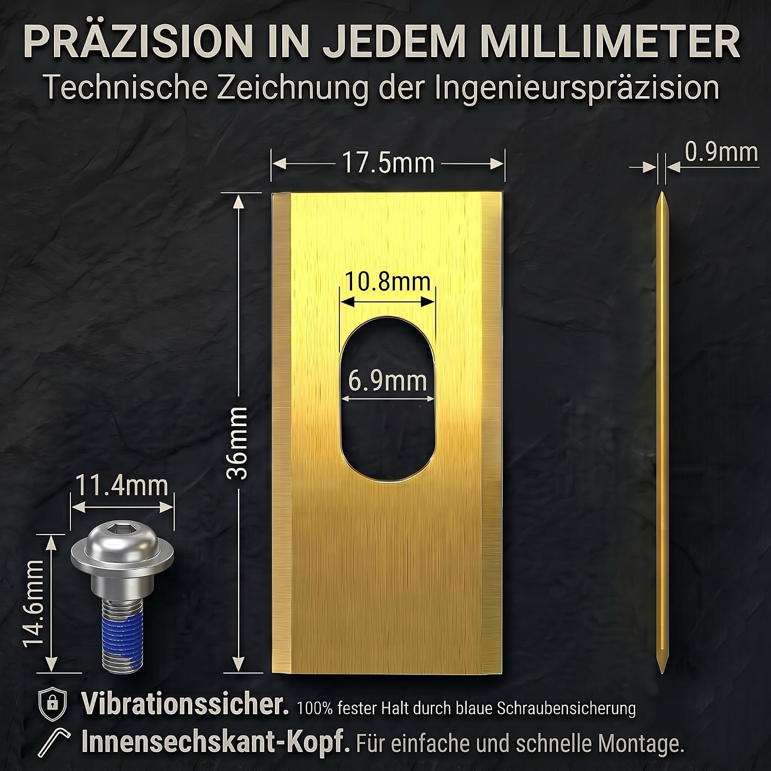 Thumbnail 4 de HAUSPROFI Titan Ersatzklingen 60% langlebiger