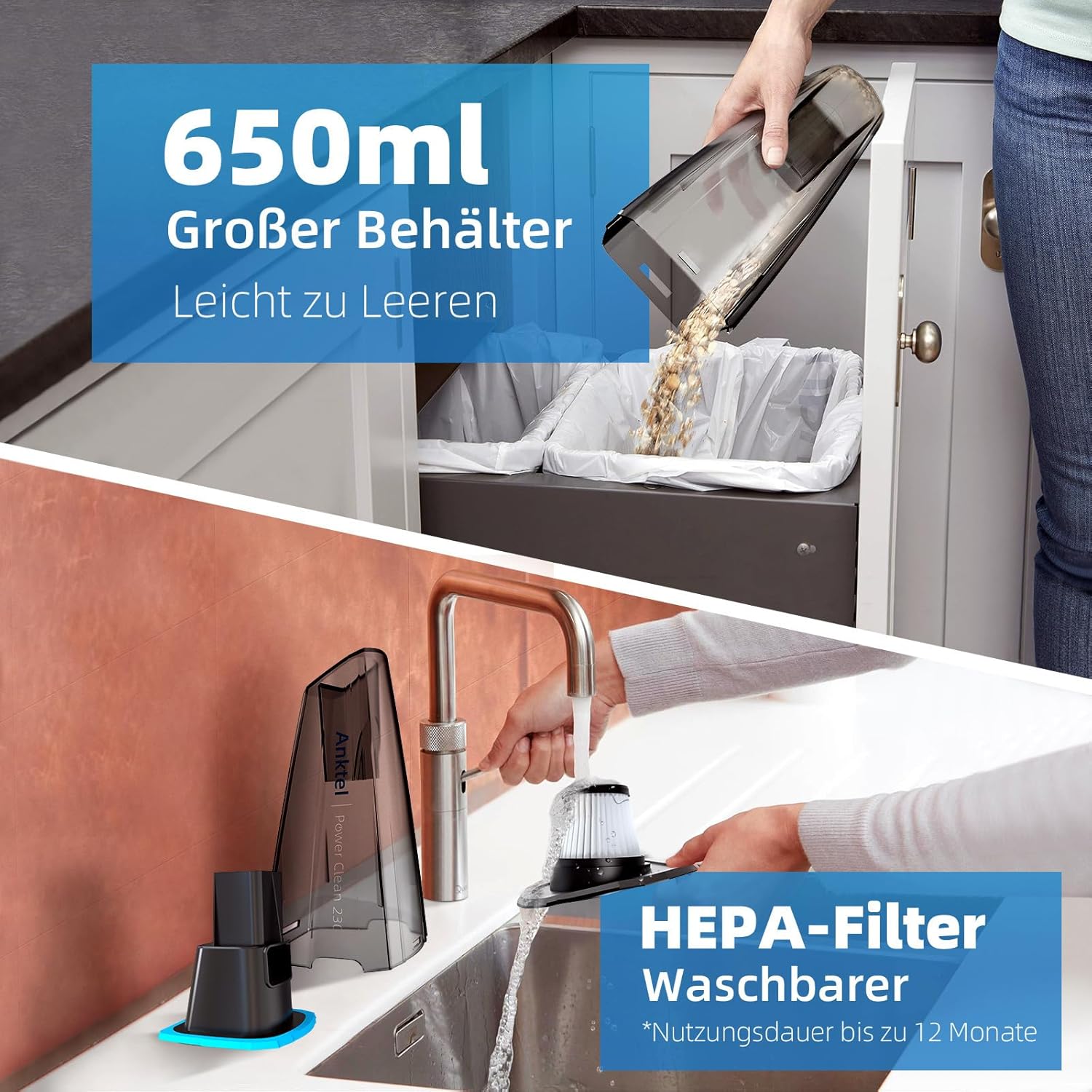 Thumbnail 6 de Anktel PowerClean2300 Handstaubsauger 14,8V