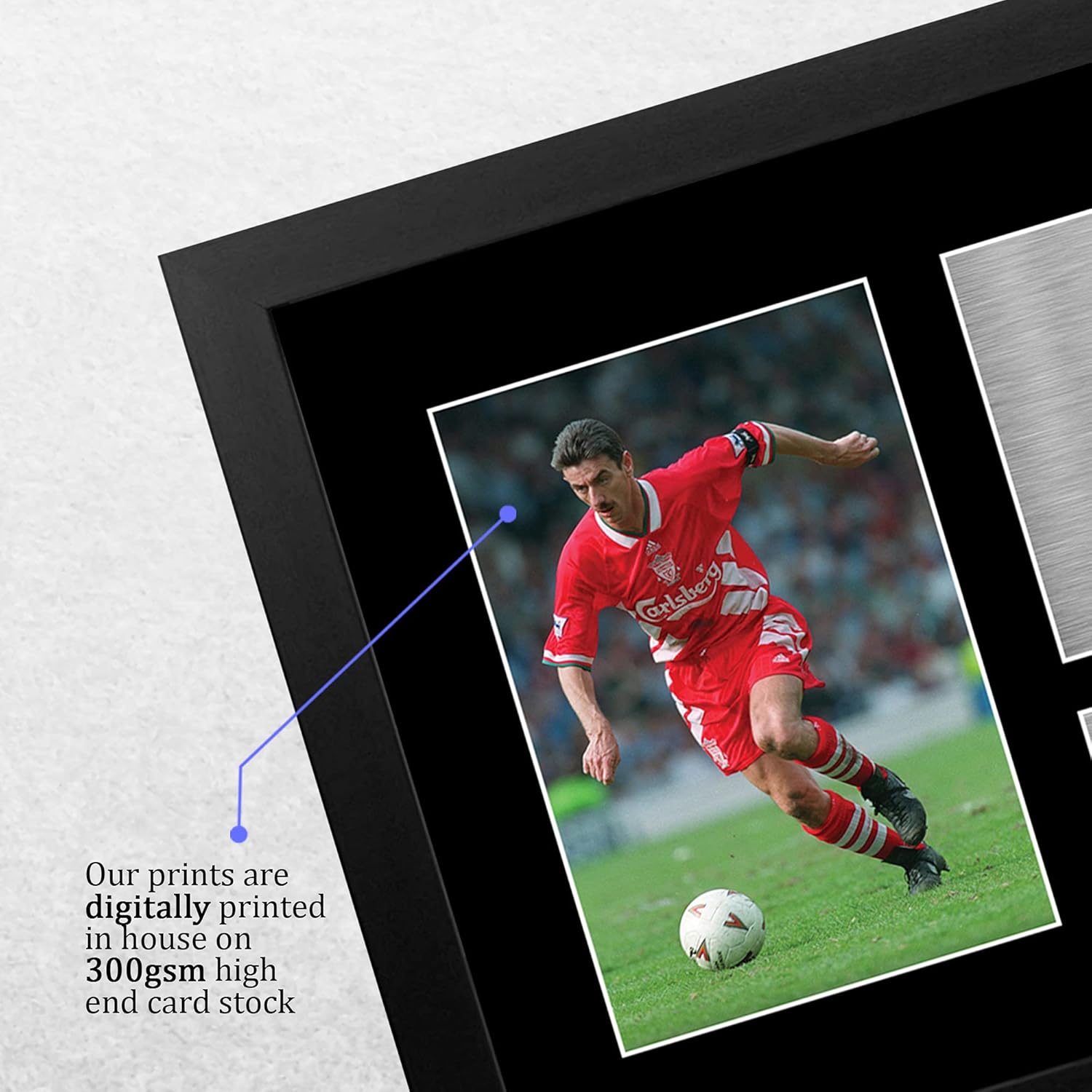 Thumbnail 3 de HWC Trading A4 FR Ian Rush Liverpool “The Reds” framed autograph picture (A4)