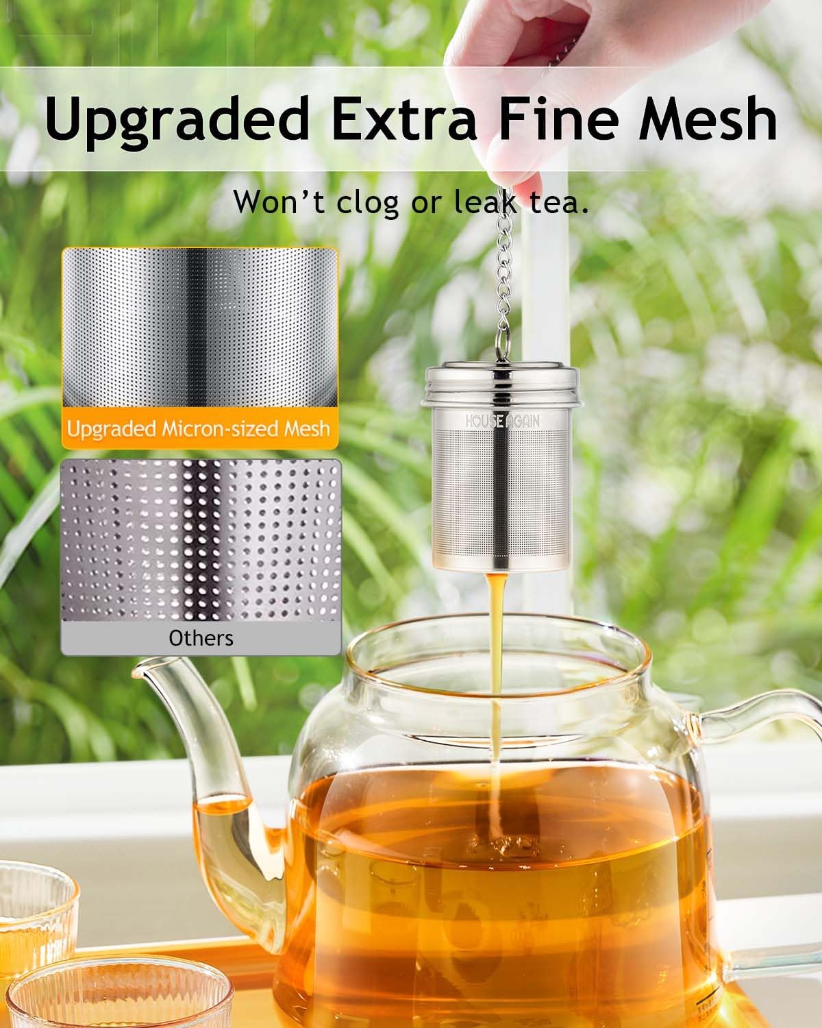 Detalle 2 de House Again 2-Pack Tea Infuser