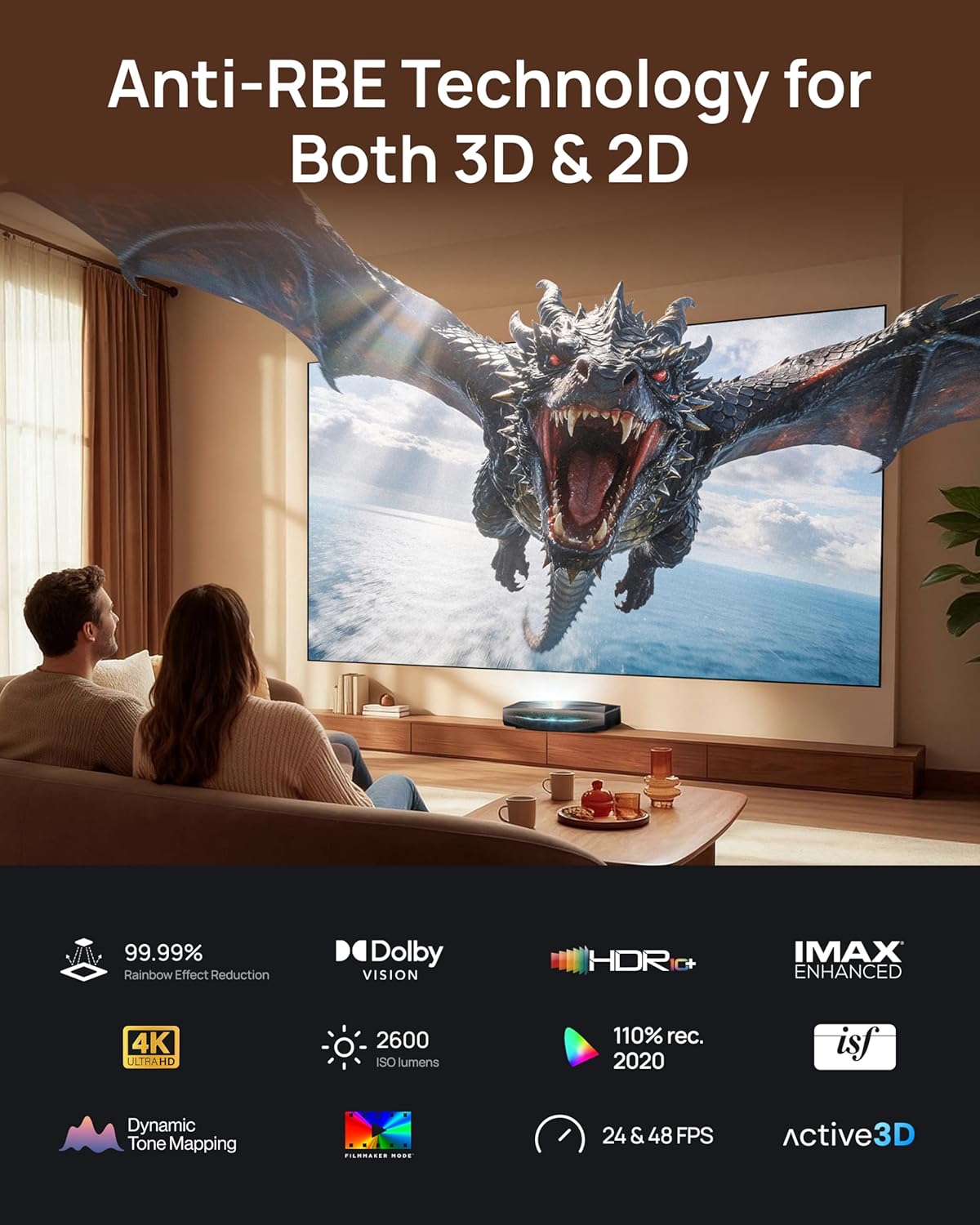 Detalle 2 de AWOL Aetherion Pro 4K Ultra Short Throw Projector