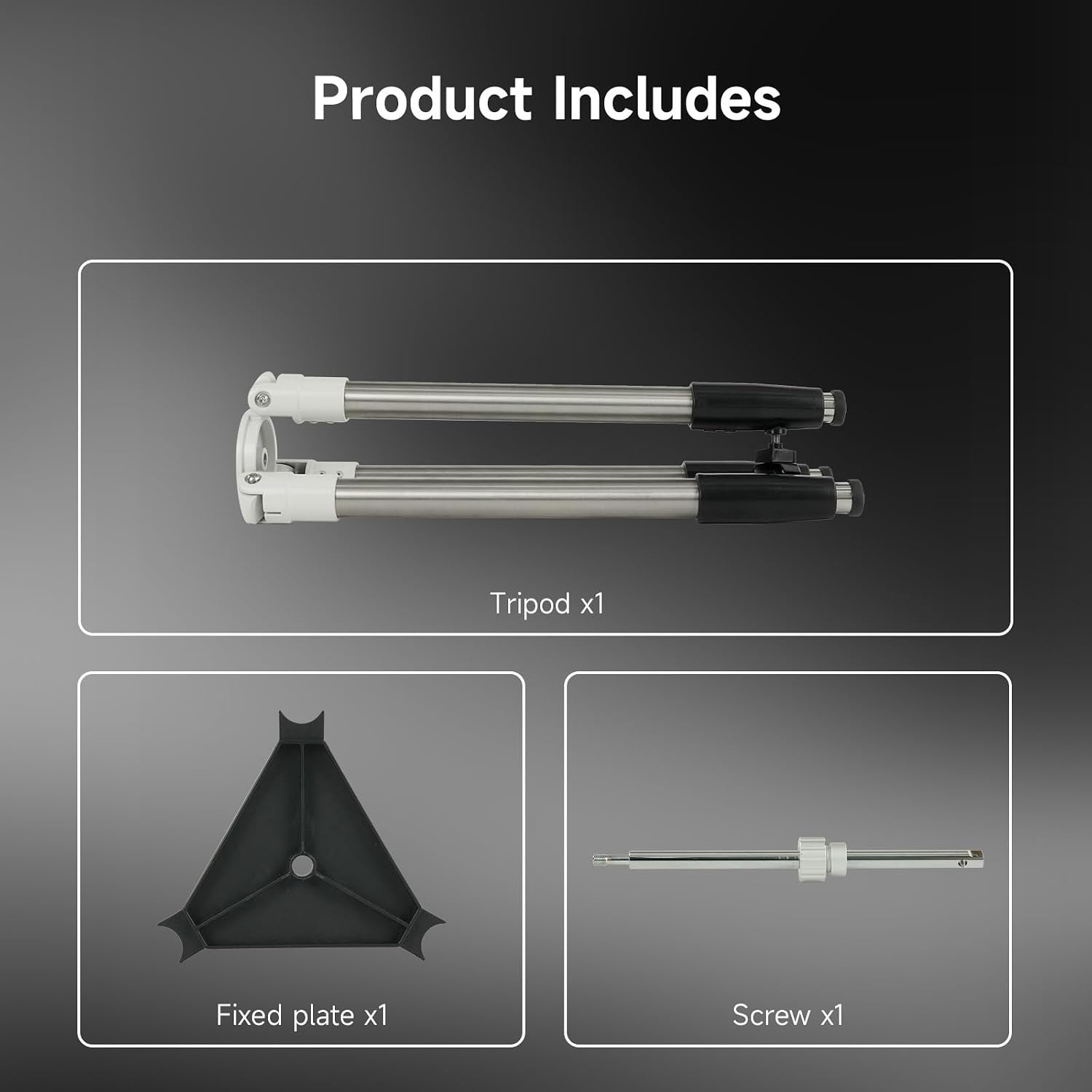 Detalle de Svbony Aluminium-Teleskopstativ – ausziehbar, tragbar und robust, kompatibel mit Alt-Azimut SV225