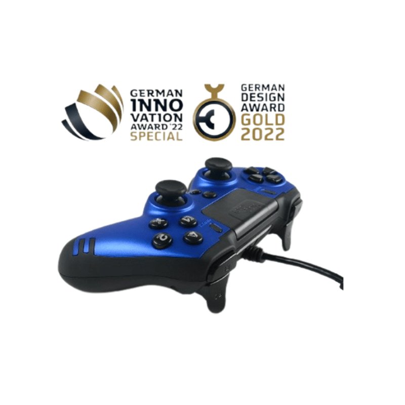 Thumbnail 1 de Steelplay Blue Edition Gamepad PS4/PC, cable 3m