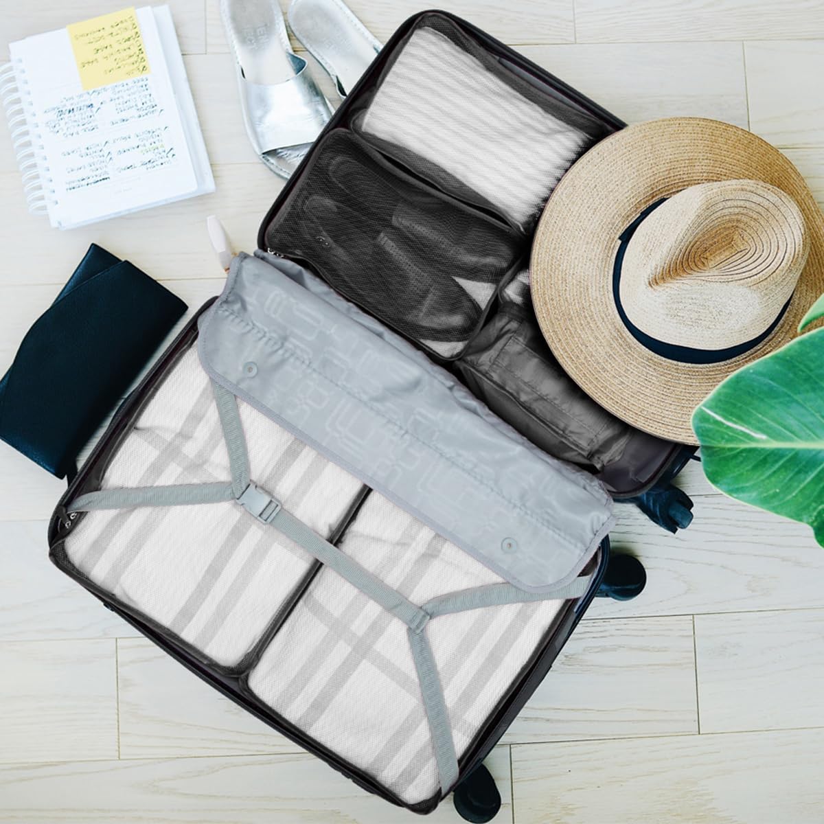 Thumbnail 1 de Travel Packing Cubes 10-size packing cubes