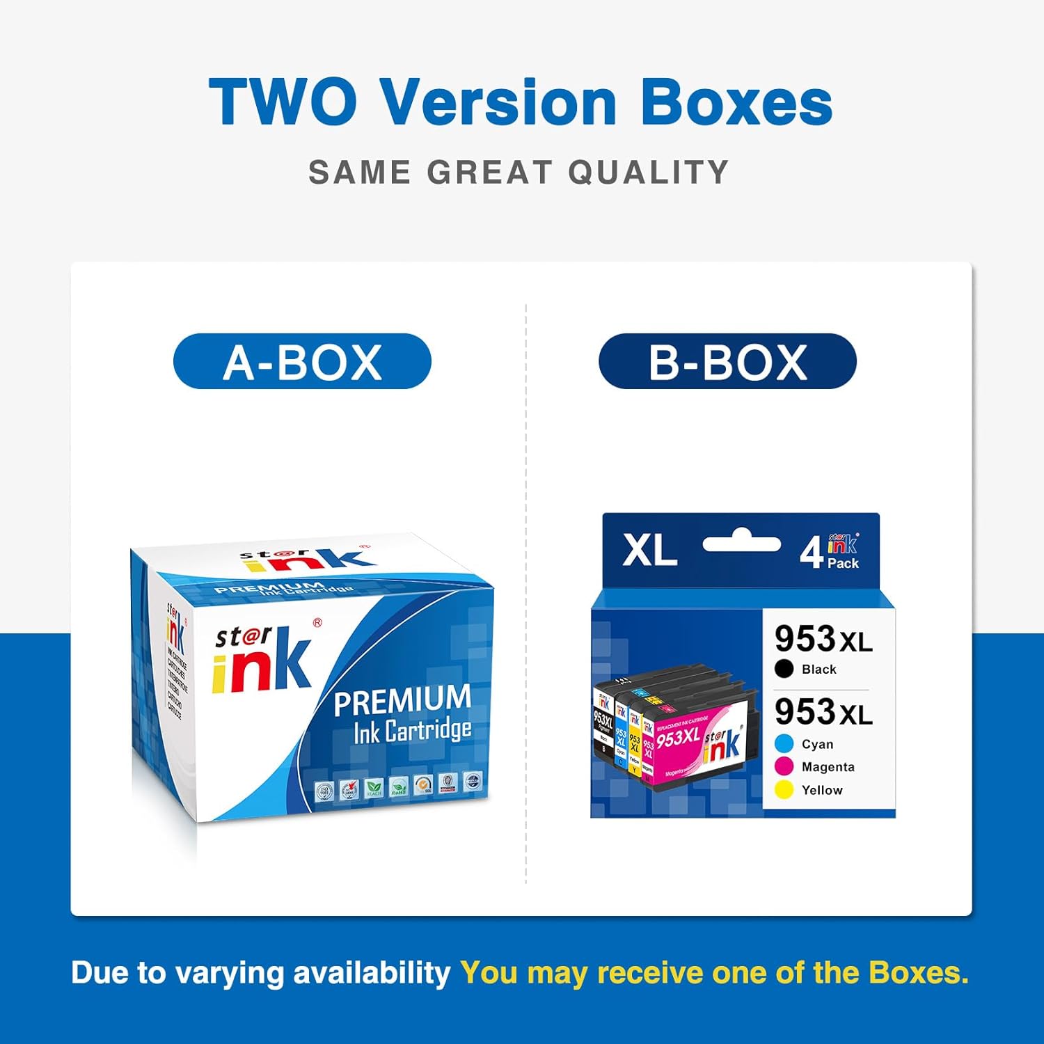 Thumbnail 5 de Starink Cartucce 953XL compatibili con chip intelligente per HP 953XL (4 Pack) per OfficeJet Pro