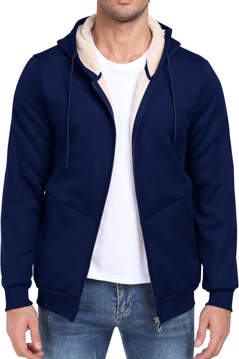 Thumbnail 6 de MoFiz Men's Sherpa-Lined Hoodie