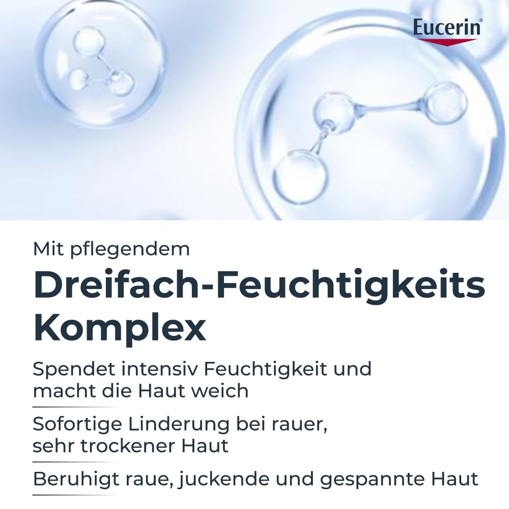 Detalle 2 de Eucerin UreaRepair 5% Urea Feuchtigkeitslotion – 250 ml für trockene Haut