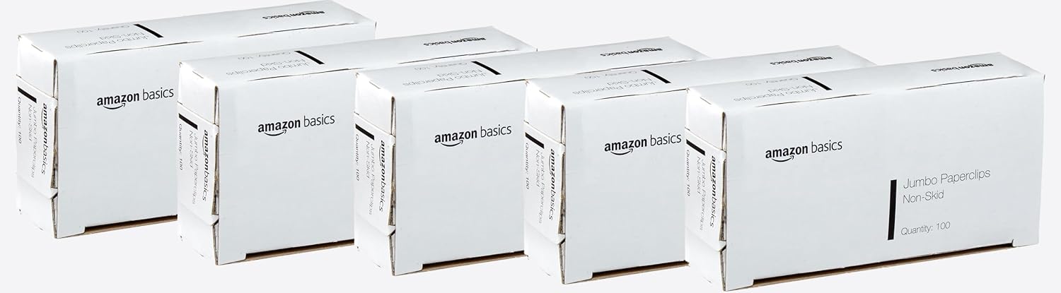 Thumbnail 6 de Amazon Basics No. 1 Paper Clips, 1000-Count (10 x 100), Silver