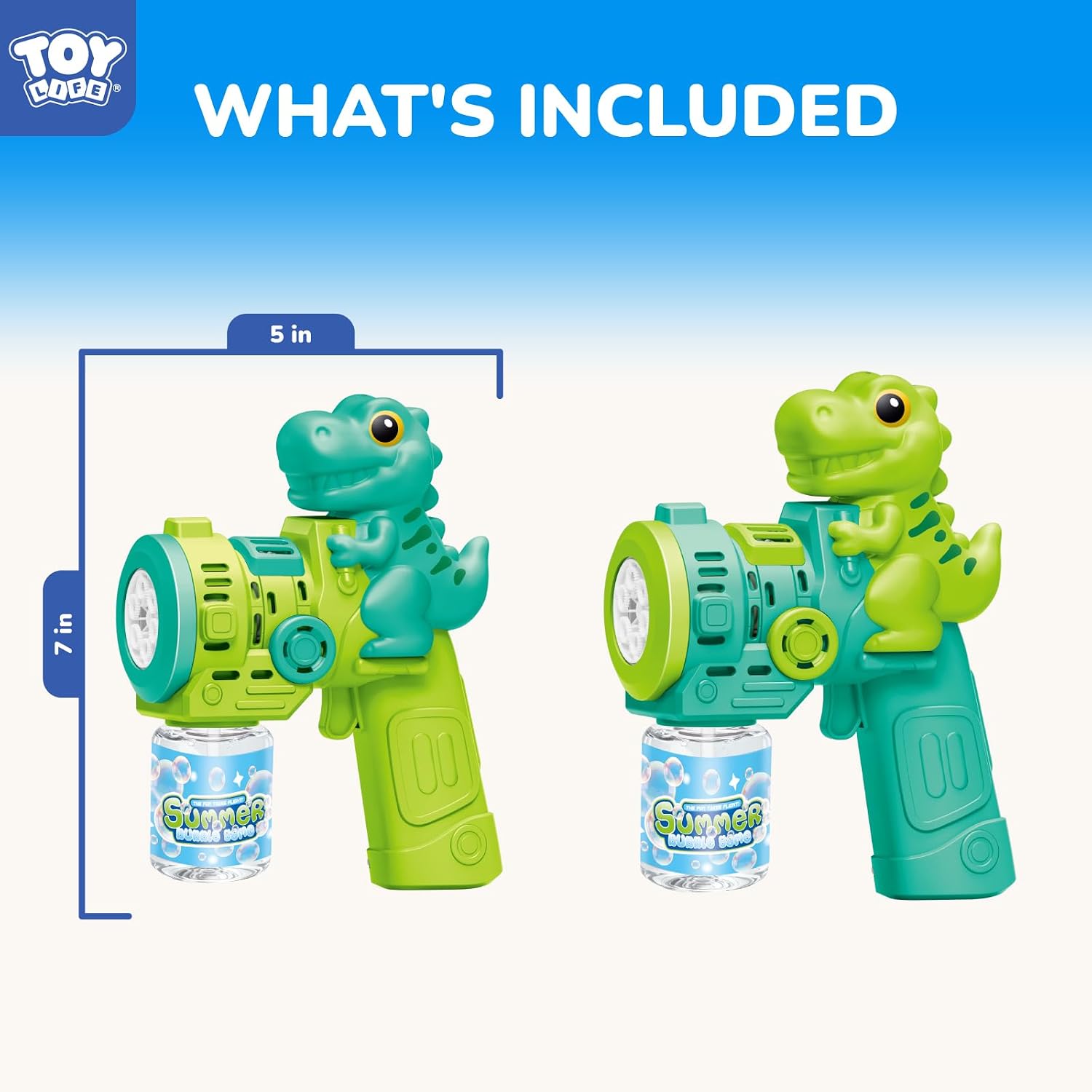 Detalle de TOY Life Bubble Guns 2-Pack