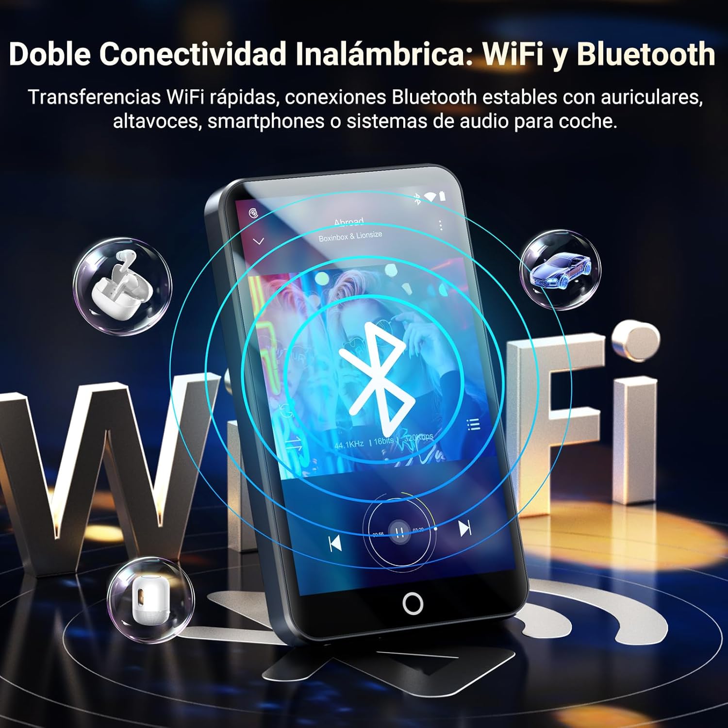 Thumbnail 4 de MECHEN Reproductor MP3 Android 13, 3GB RAM 32GB ROM