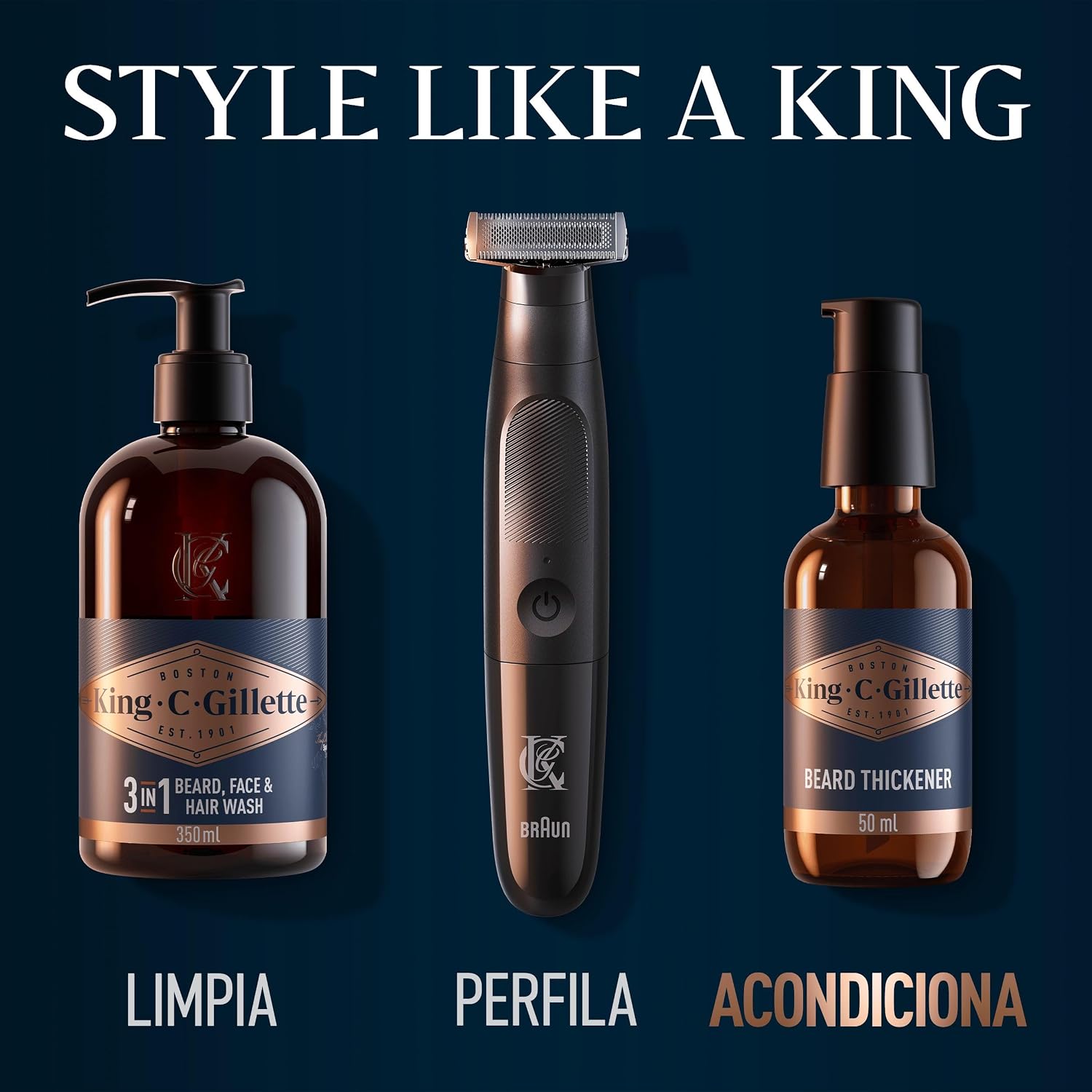 Thumbnail 6 de King C. Gillette Espesante de Barba 50 ml