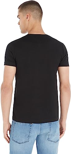 Thumbnail 1 de Tommy Hilfiger Uomo T-Shirt Maniche Corte Core Stretch Slim Fit – Nero